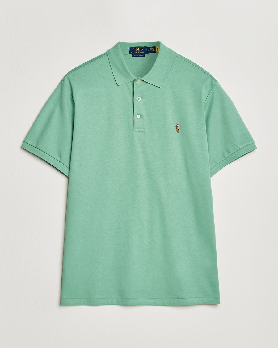 Homme | Polos | Polo Ralph Lauren | Luxury Pima Cotton Polo Faded Mint