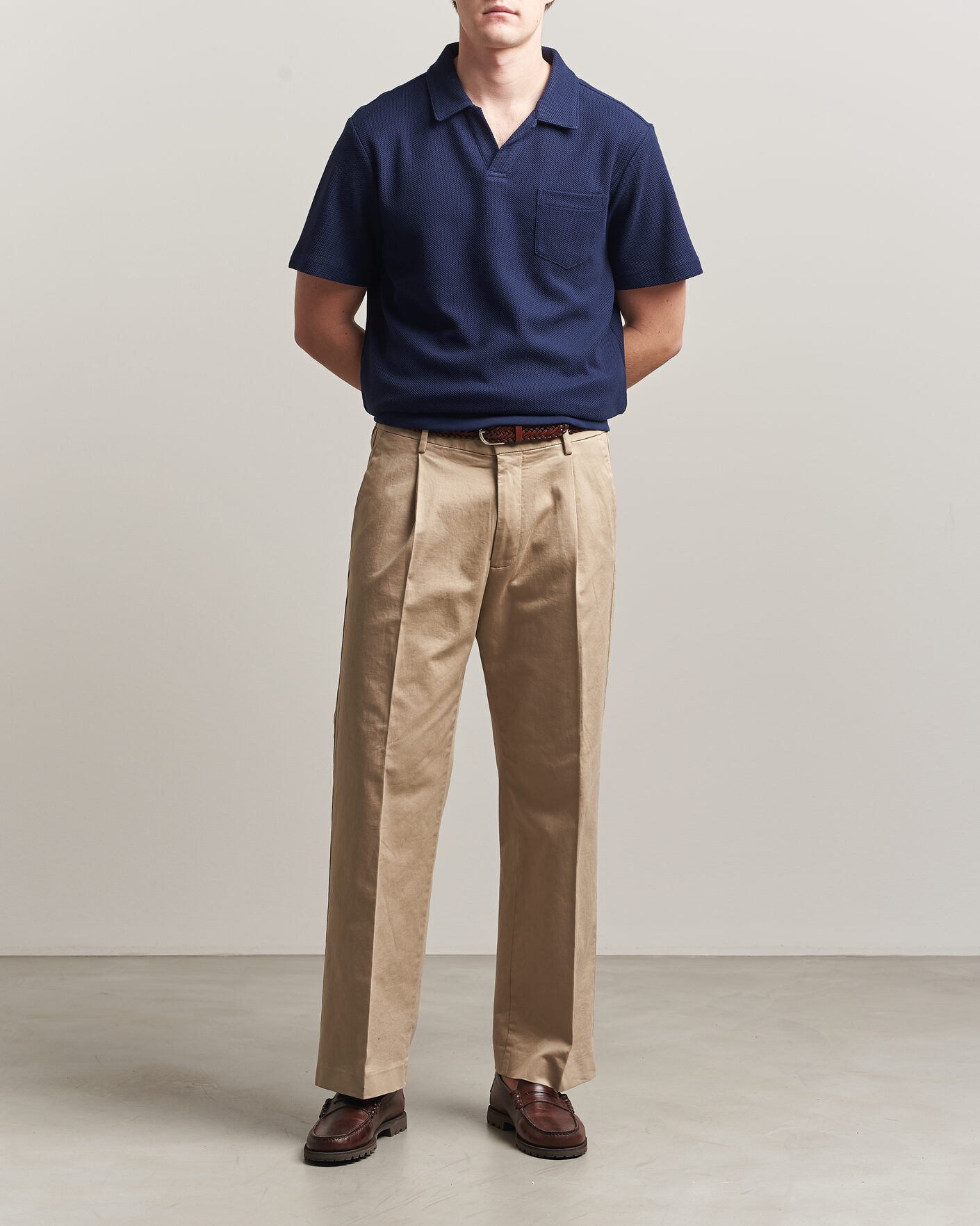 Homme | Polos | Polo Ralph Lauren | Knitted Polo Cruise Navy