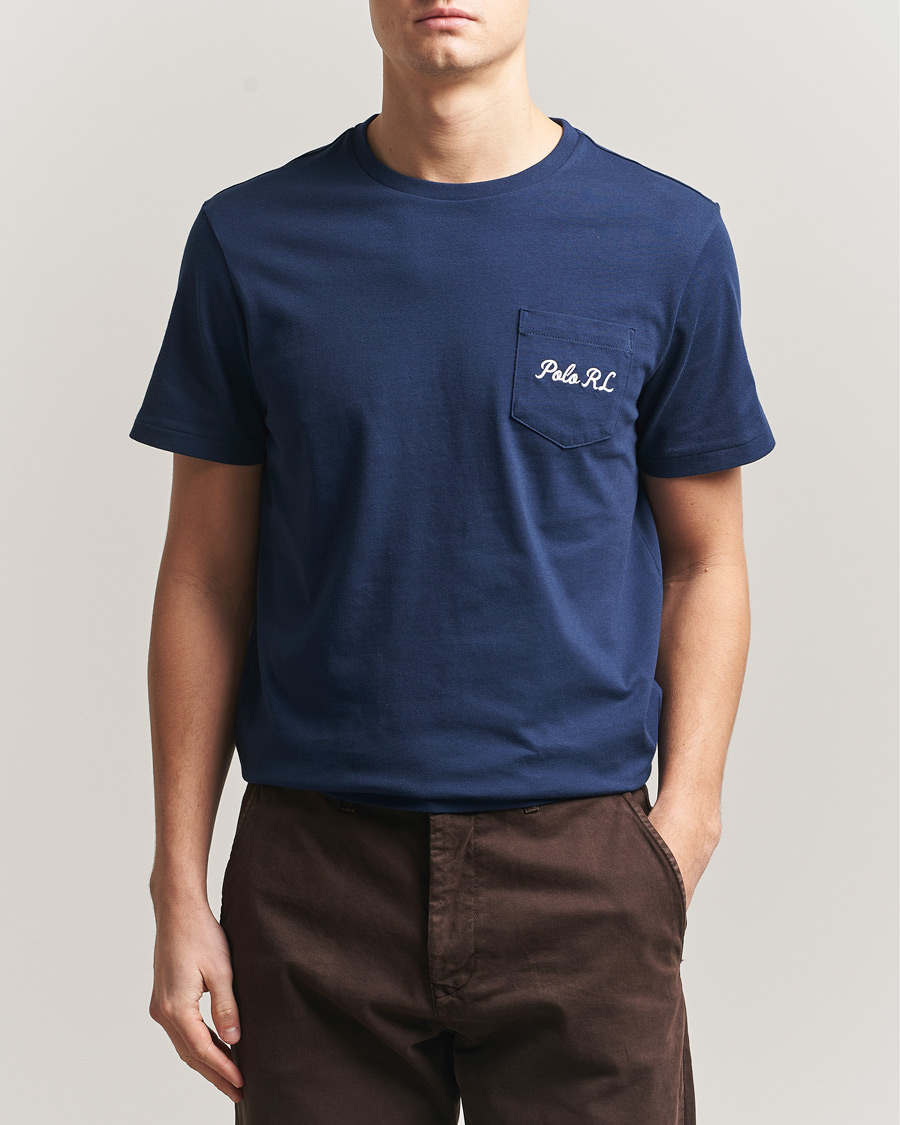 Homme | T-shirts | Polo Ralph Lauren | Jersey Bear T-Shirt Newport Navy