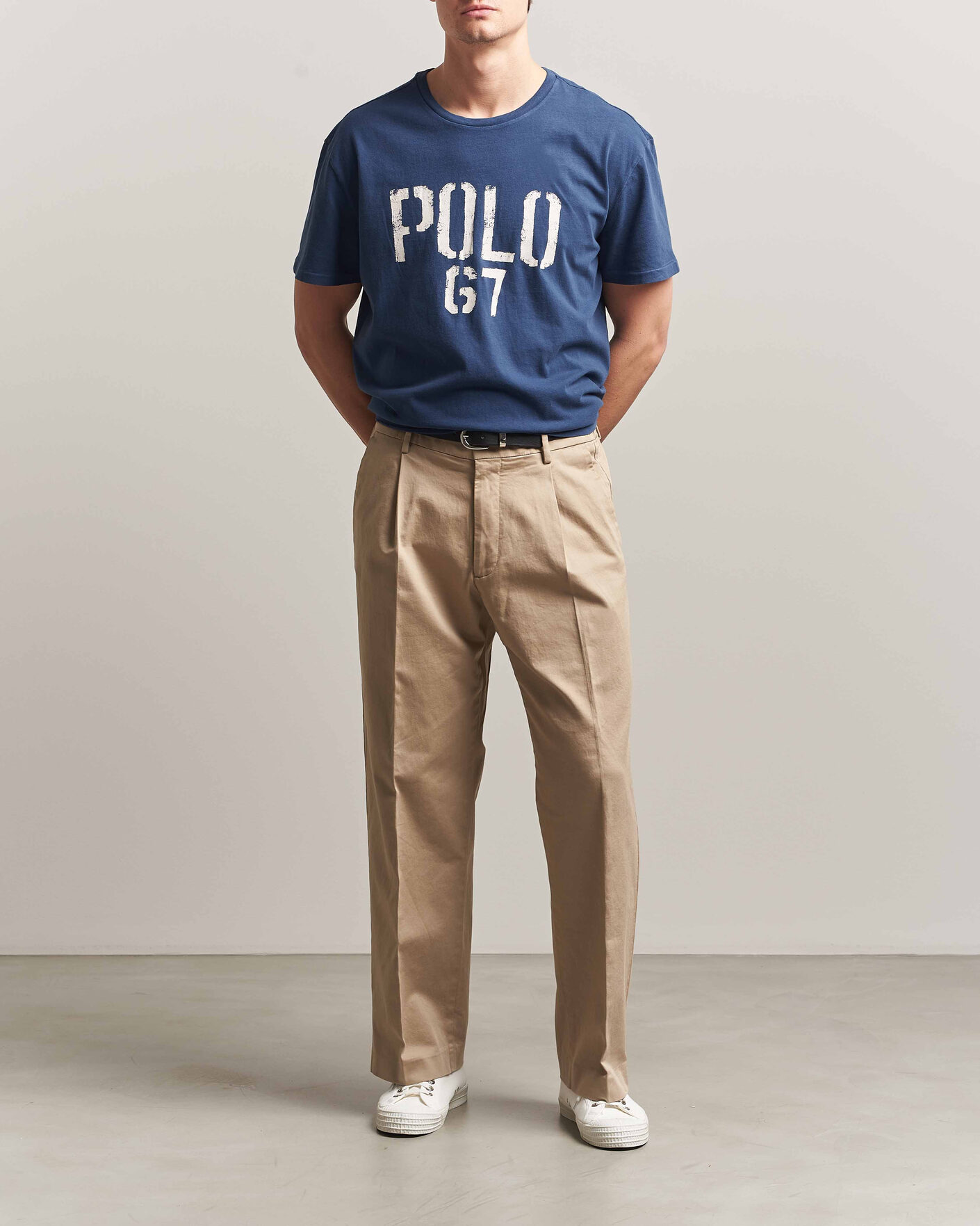 Homme | T-shirts | Polo Ralph Lauren | Jersey Logo T-Shirt Dark Cobalt