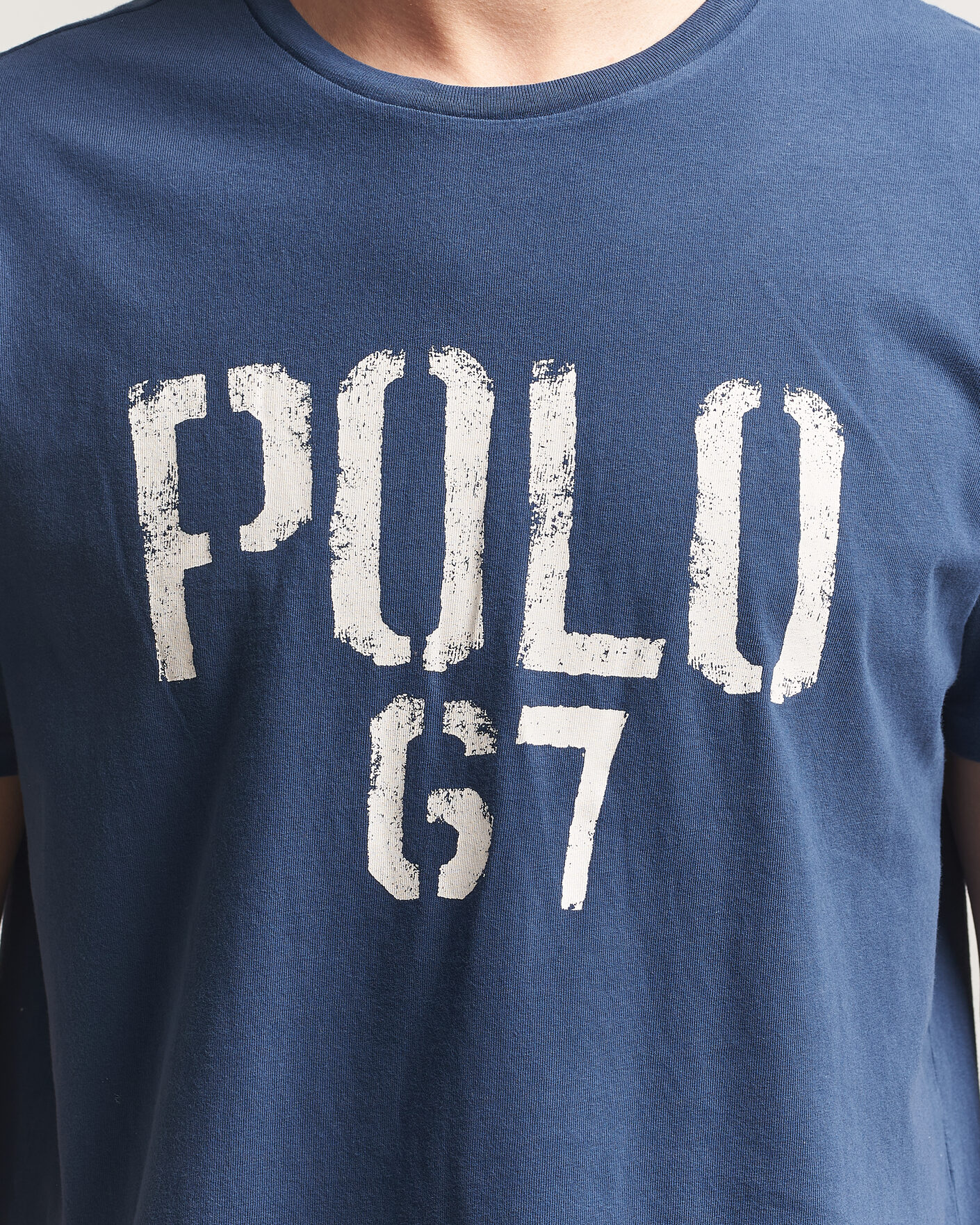 Homme | T-shirts | Polo Ralph Lauren | Jersey Logo T-Shirt Dark Cobalt