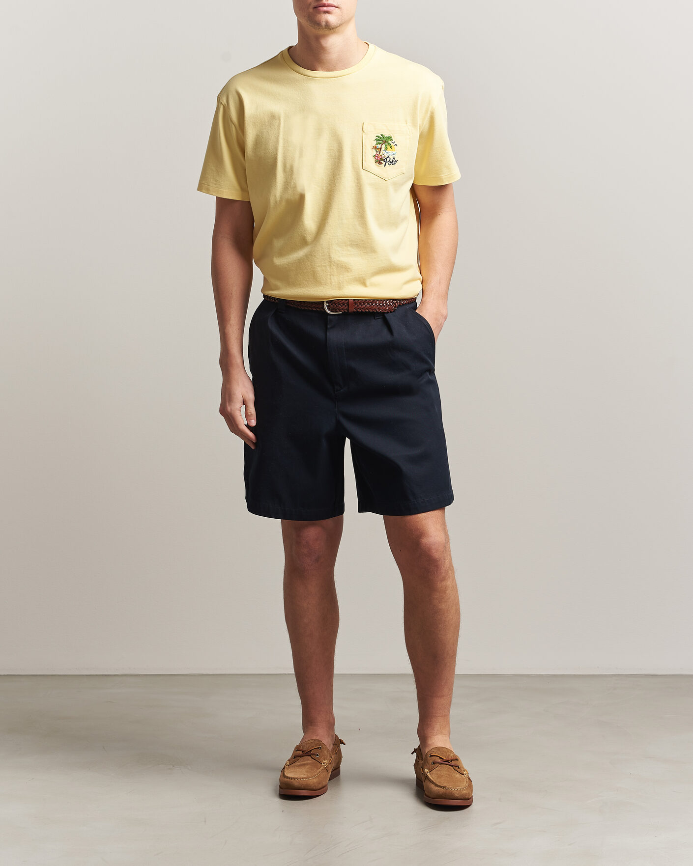 Homme | T-shirts | Polo Ralph Lauren | Jersey Printed T-Shirt Resort Gold