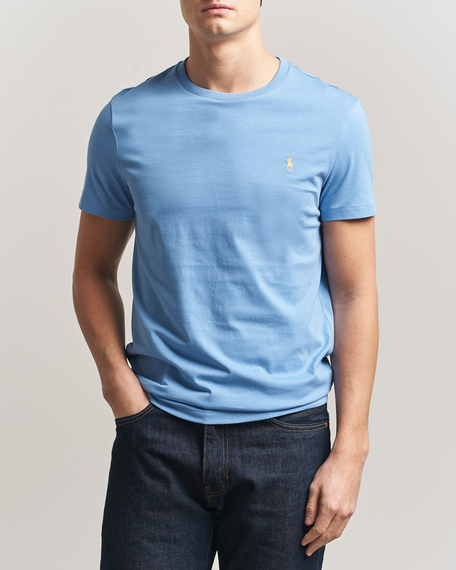 Homme | T-shirts | Polo Ralph Lauren | Crew Neck T-Shirt Bristol Blue
