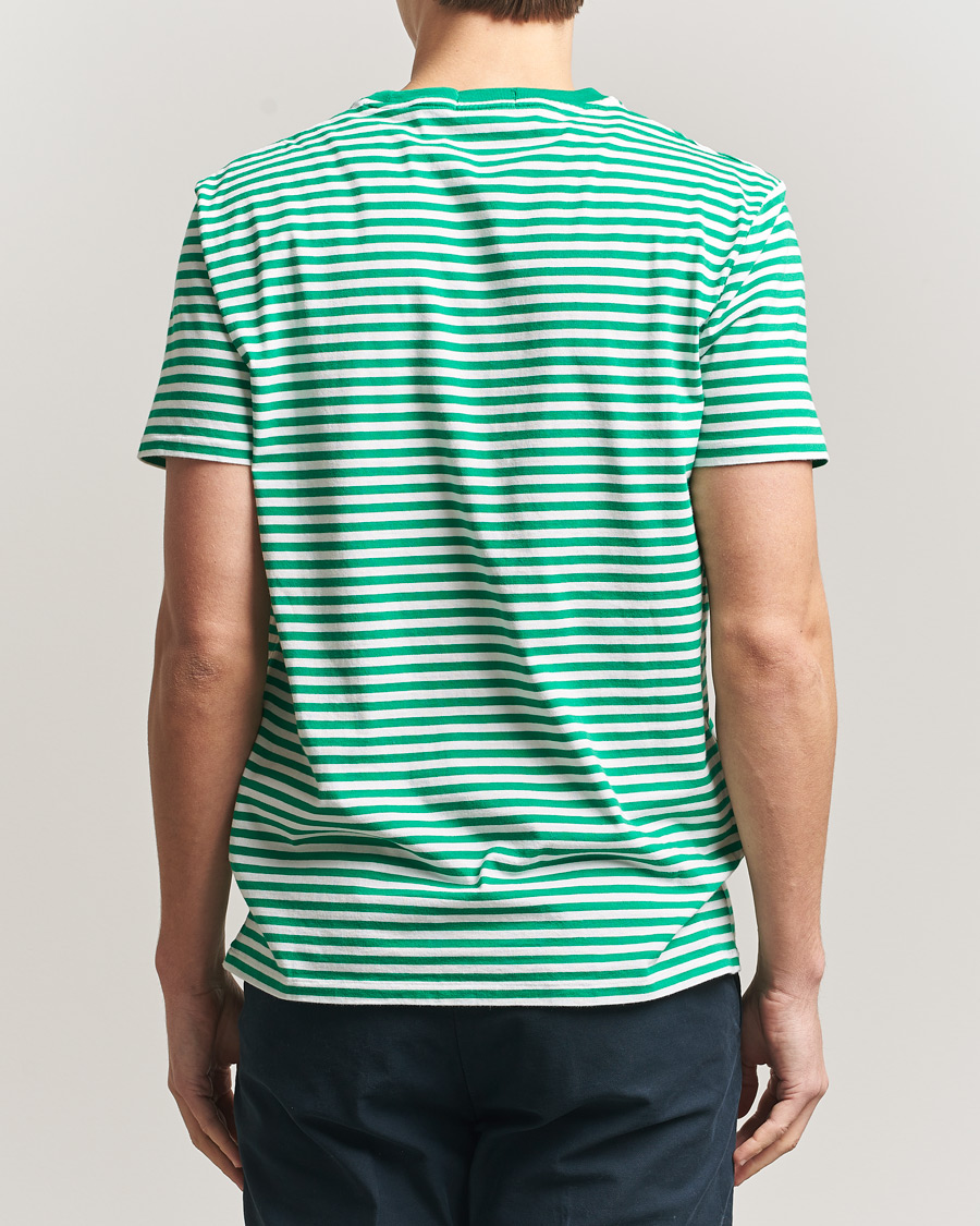 Homme | T-shirts | Polo Ralph Lauren | Crew Neck Striped T-Shirt Billiard/White