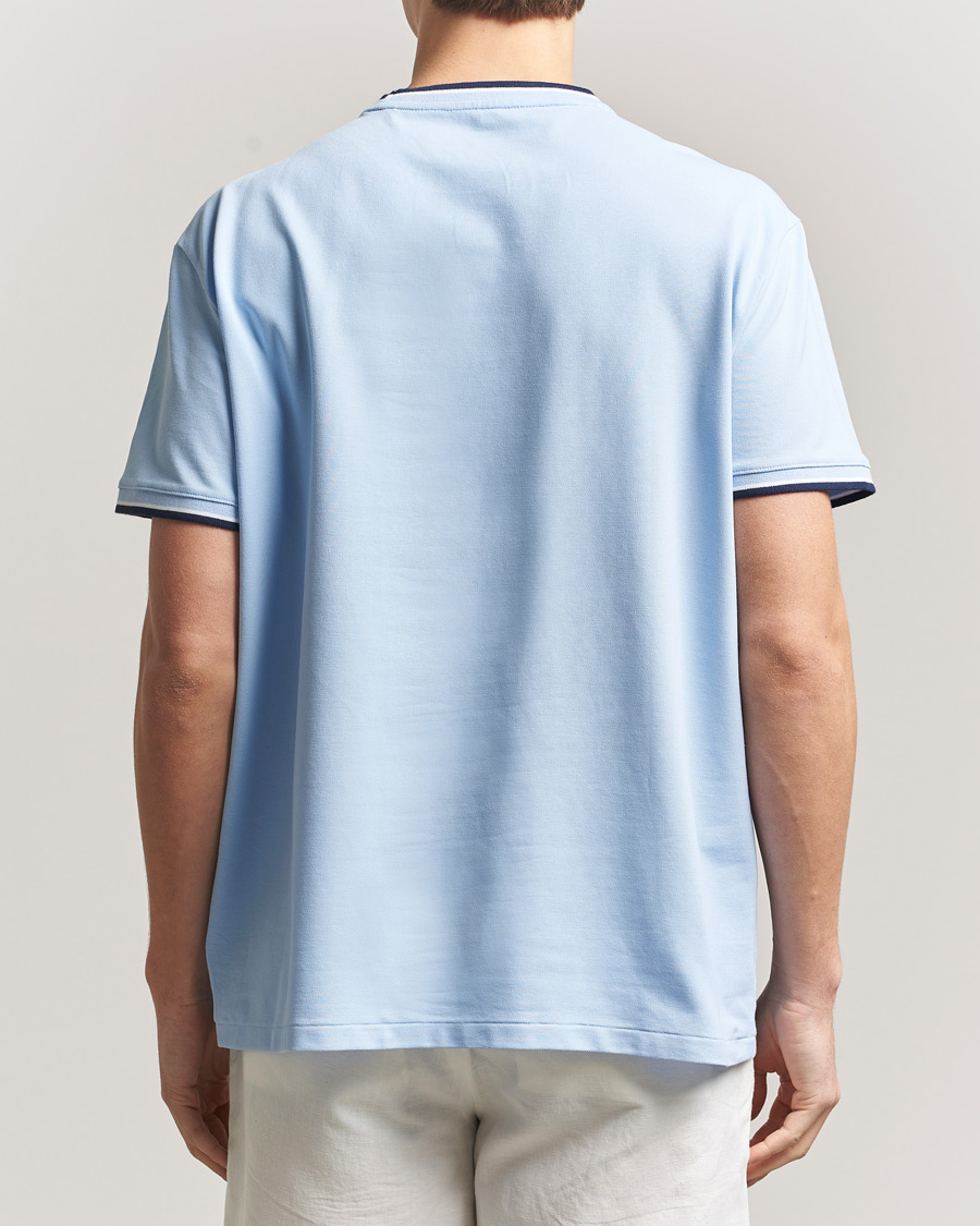 Homme | T-shirts | Polo Ralph Lauren | Mesh Polo T-Shirt Office Blue