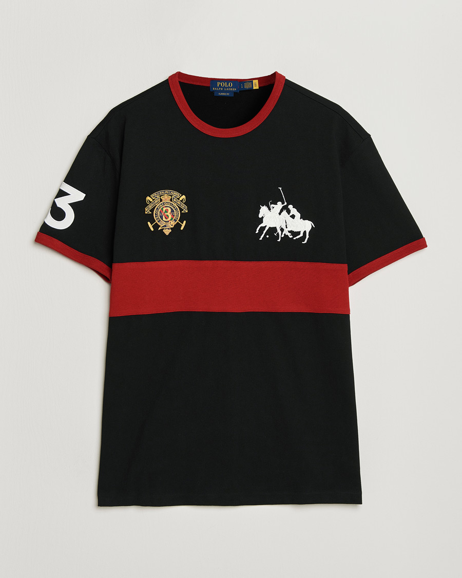 Homme | T-shirts | Polo Ralph Lauren | Jersey Logo T-Shirt Polo Black/Sweet Tomato