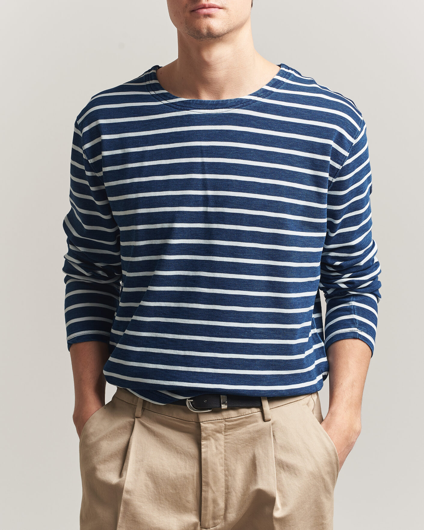 Homme | T-shirts | Polo Ralph Lauren | Long Sleeve Jersey T-Shirt Dark Indigo