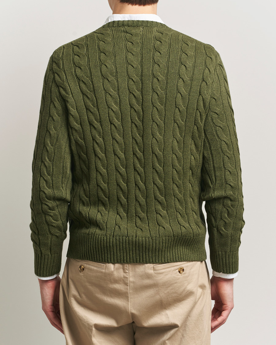 Homme | Pulls Et Tricots | Polo Ralph Lauren | Cotton Cable Pullover Garden Trail Heather