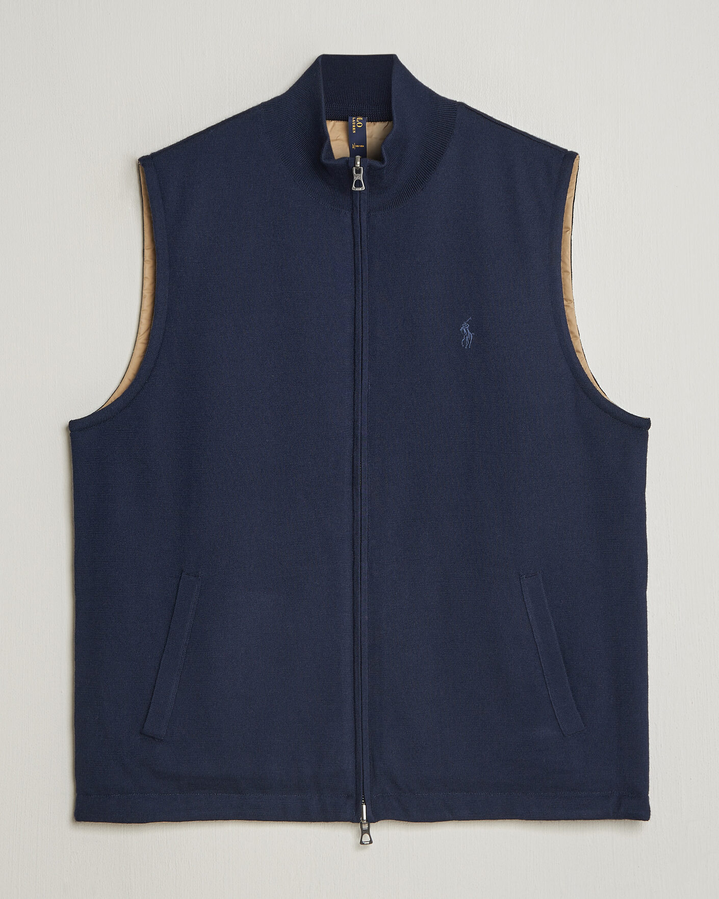 Homme | Pulls Et Tricots | Polo Ralph Lauren | Wool Blend Vest Navy Combo