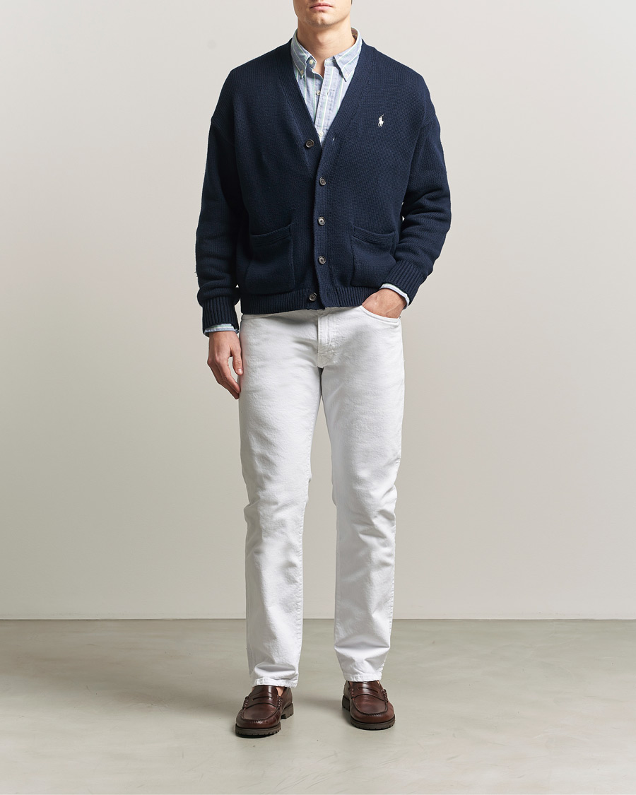 Homme | Pulls Et Tricots | Polo Ralph Lauren | Cotton Cardigan Hunter Navy