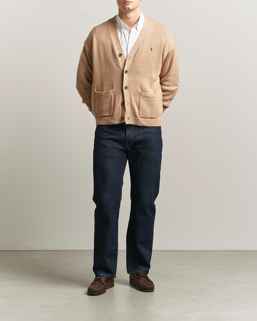 Homme | Pulls Et Tricots | Polo Ralph Lauren | Cotton Cardigan Camel Melange