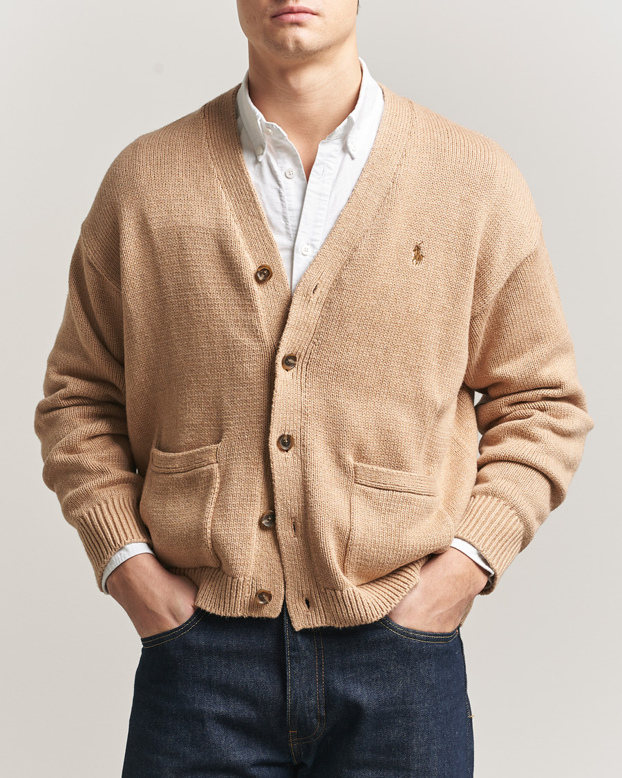 Homme | Pulls Et Tricots | Polo Ralph Lauren | Cotton Cardigan Camel Melange