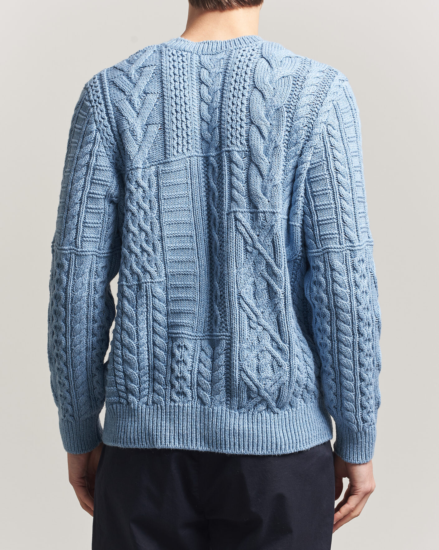 Homme | Pulls Et Tricots | Polo Ralph Lauren | Cotton Flag Sweater Light Blue Combo