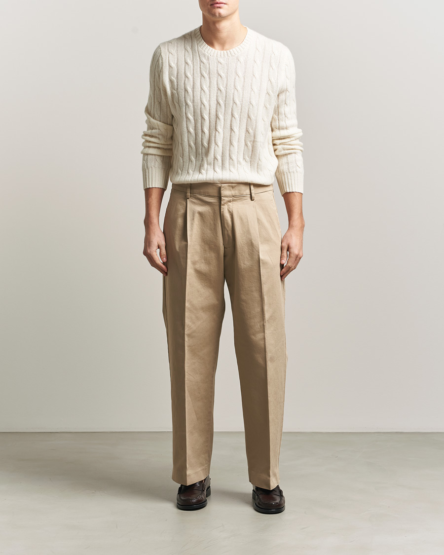 Homme | Pulls Et Tricots | Polo Ralph Lauren | Cashmere Sweater Cream