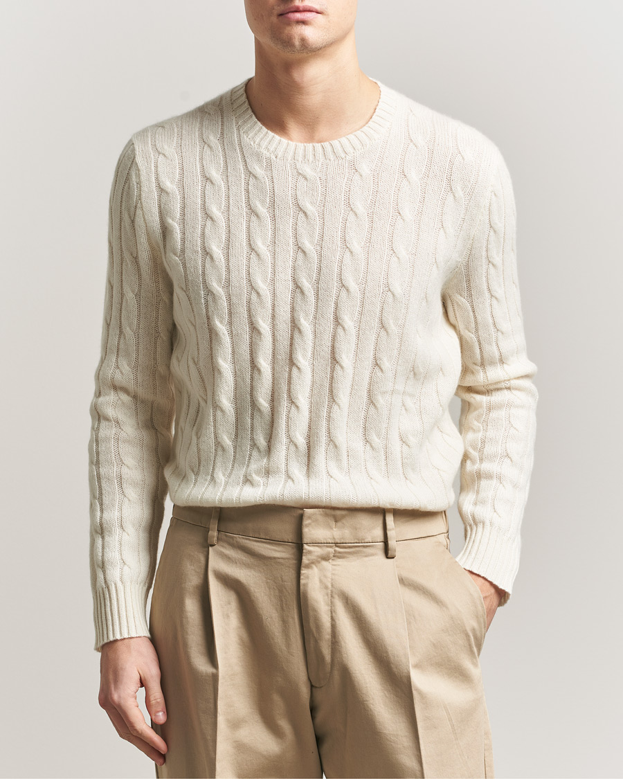 Homme | Pulls Et Tricots | Polo Ralph Lauren | Cashmere Sweater Cream
