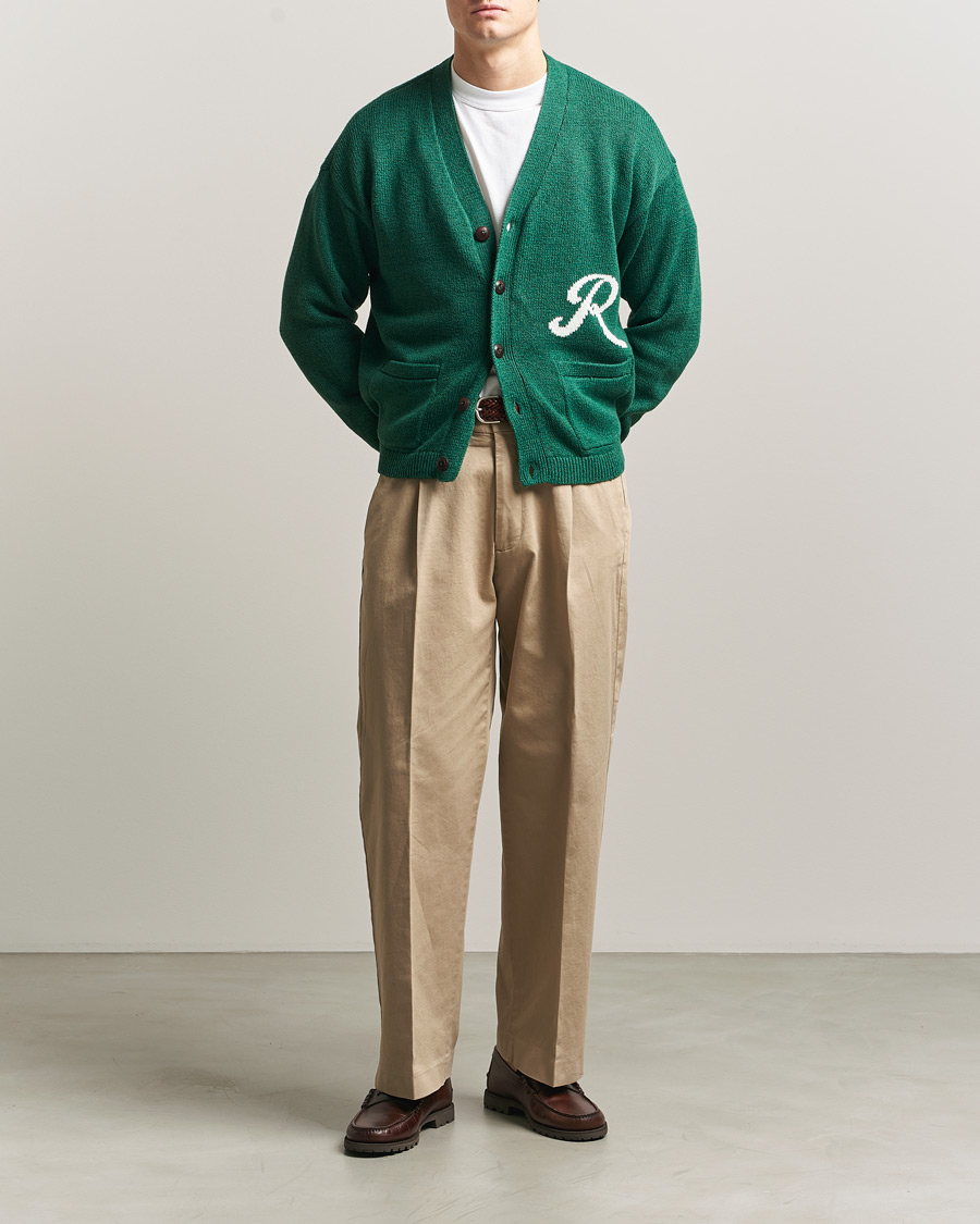 Homme | Pulls Et Tricots | Polo Ralph Lauren | Linen Blend Cardigan Bay Green