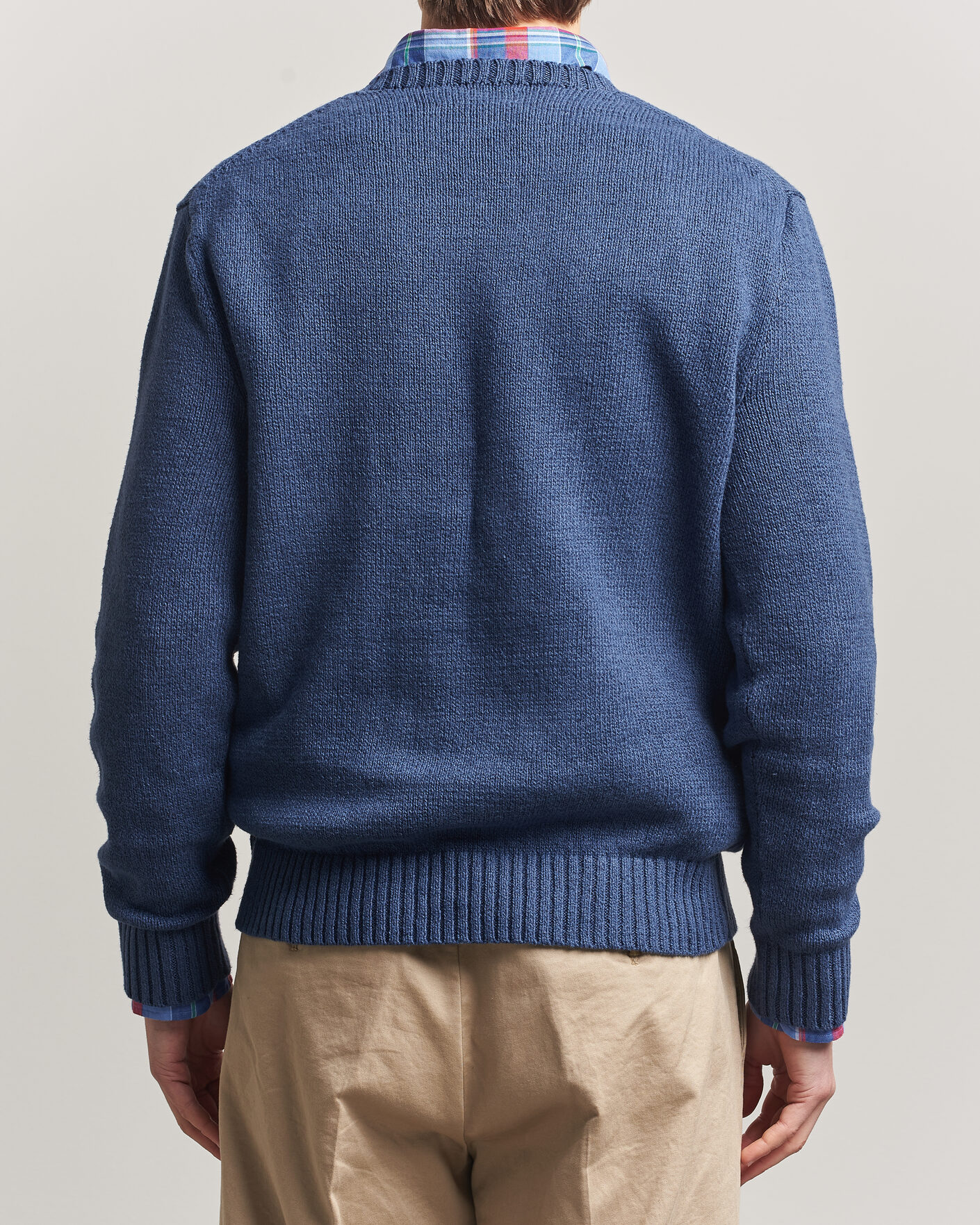 Homme | Pulls Et Tricots | Polo Ralph Lauren | Cotton Linen Bear Sweater Light Navy