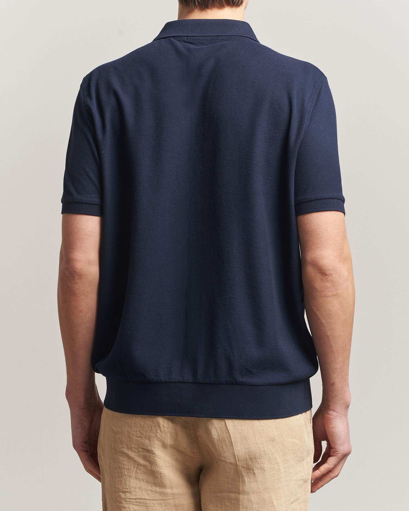 Homme | Polos | Polo Ralph Lauren | Cotton Knitted Polo Aviator Navy