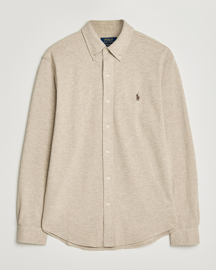 Homme | Chemises | Polo Ralph Lauren | Featherweight Mesh Shirt Tuscan Beige