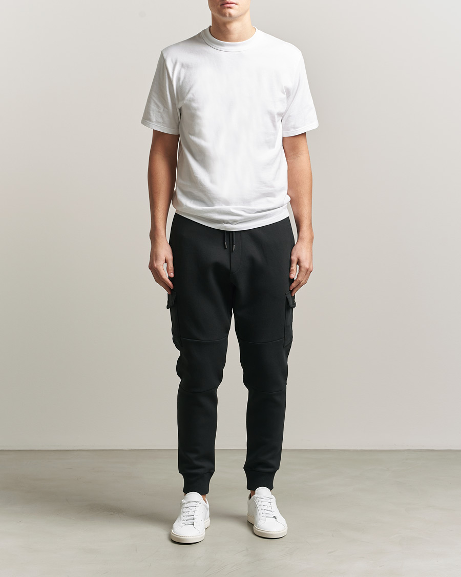 Homme | Pantalons | Polo Ralph Lauren | Double Knitted Athletic Sweatpants Polo Black