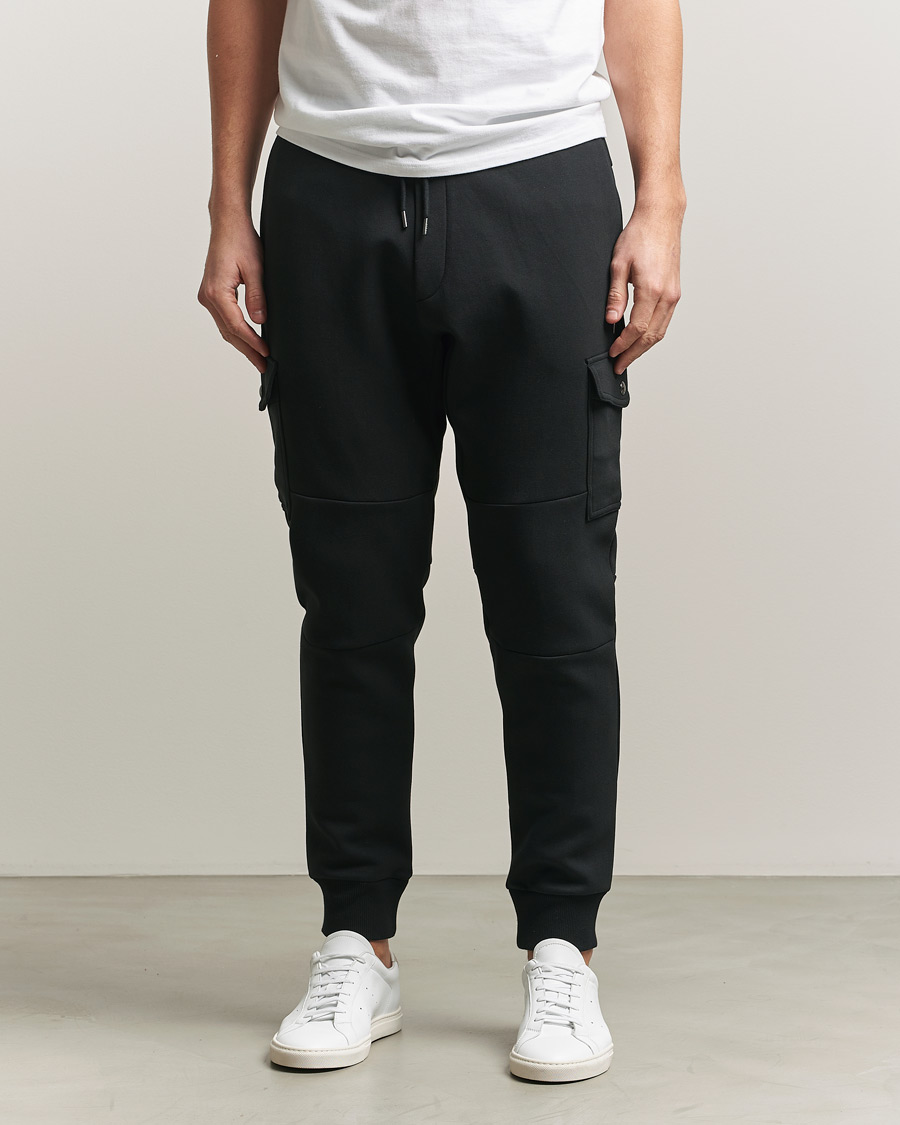 Homme | Pantalons | Polo Ralph Lauren | Double Knitted Athletic Sweatpants Polo Black