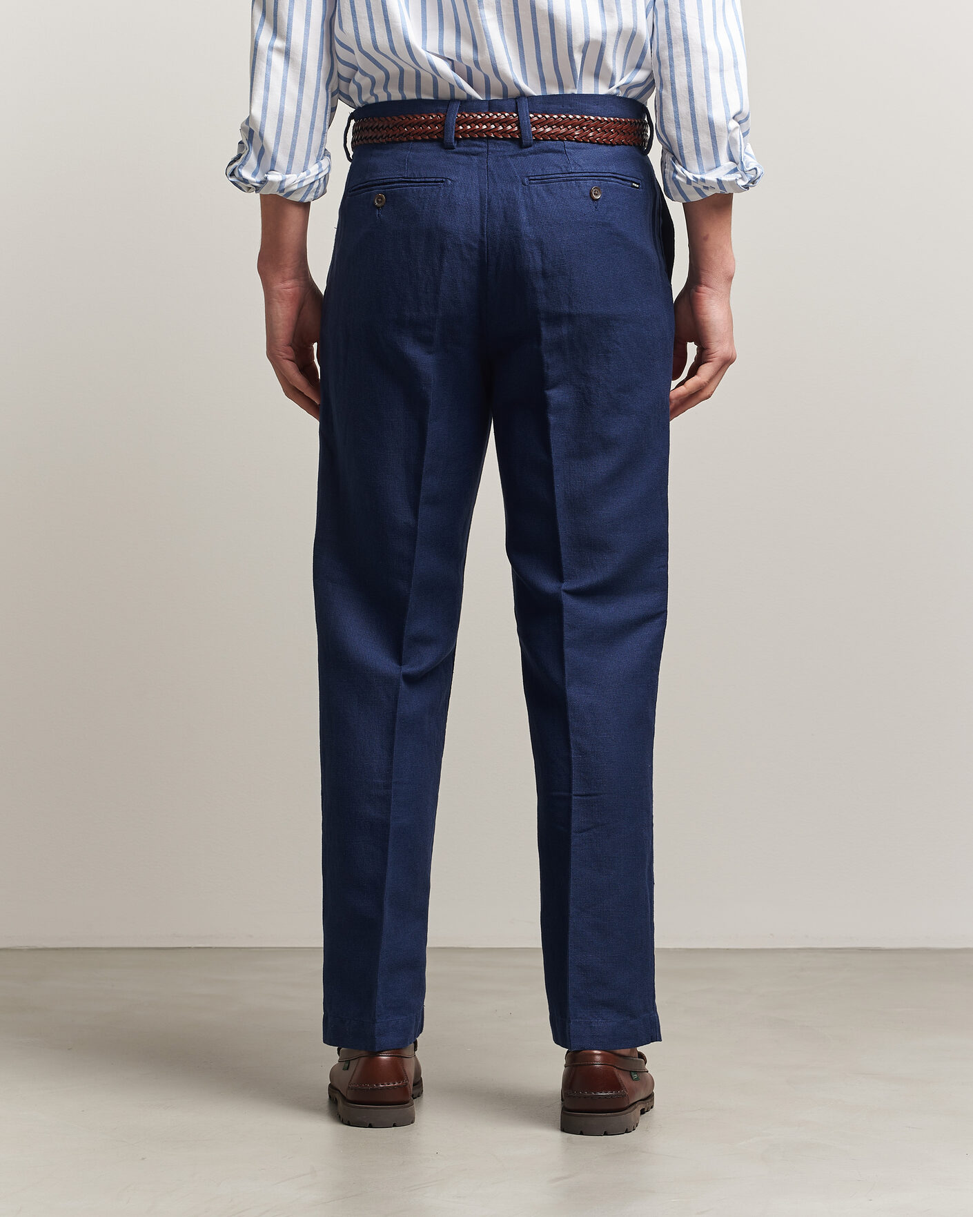 Homme | Pantalons | Polo Ralph Lauren | Cotton Linen Pants Newport Navy