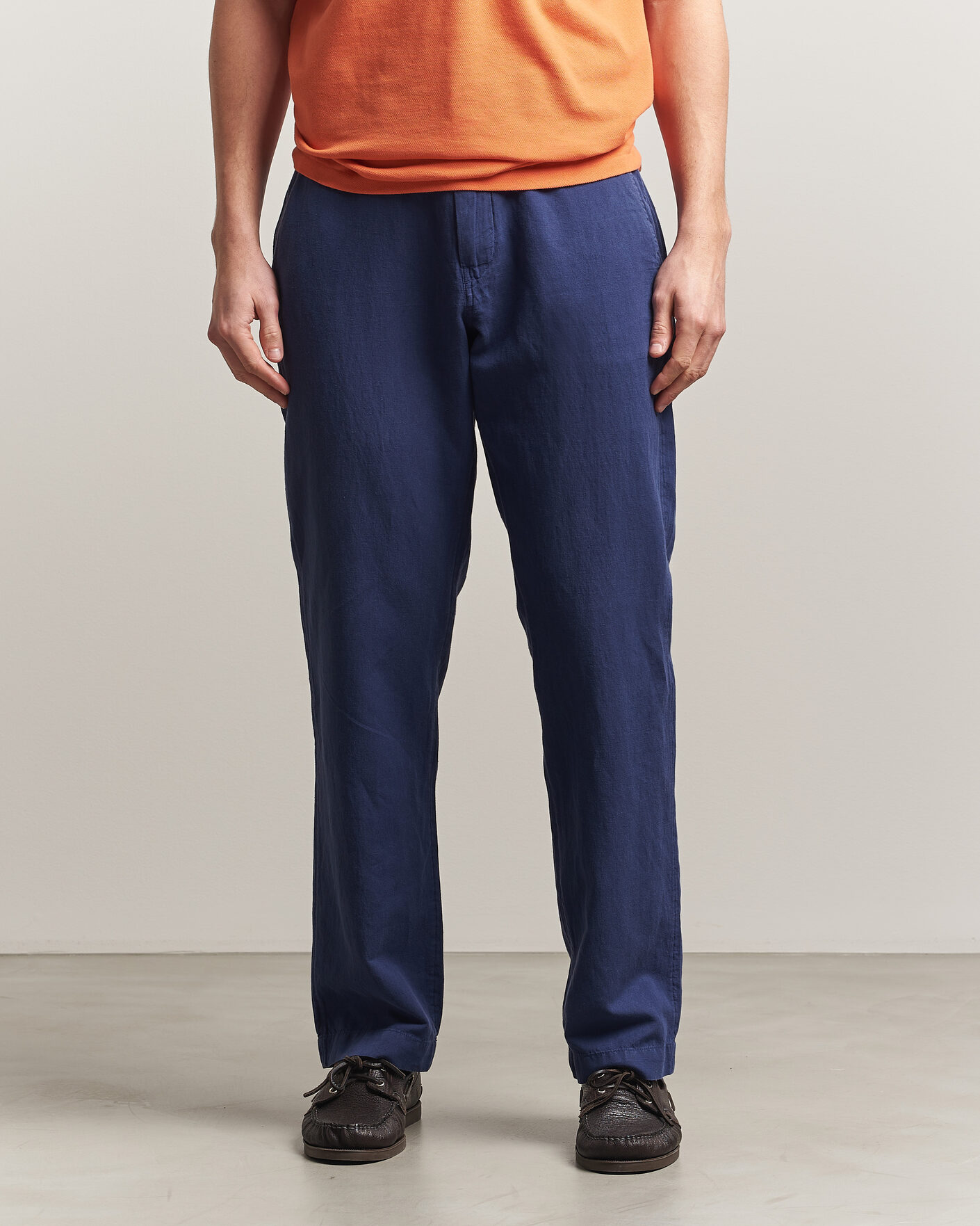 Homme | Pantalons | Polo Ralph Lauren | Linen Cotton Pants New Classic Navy