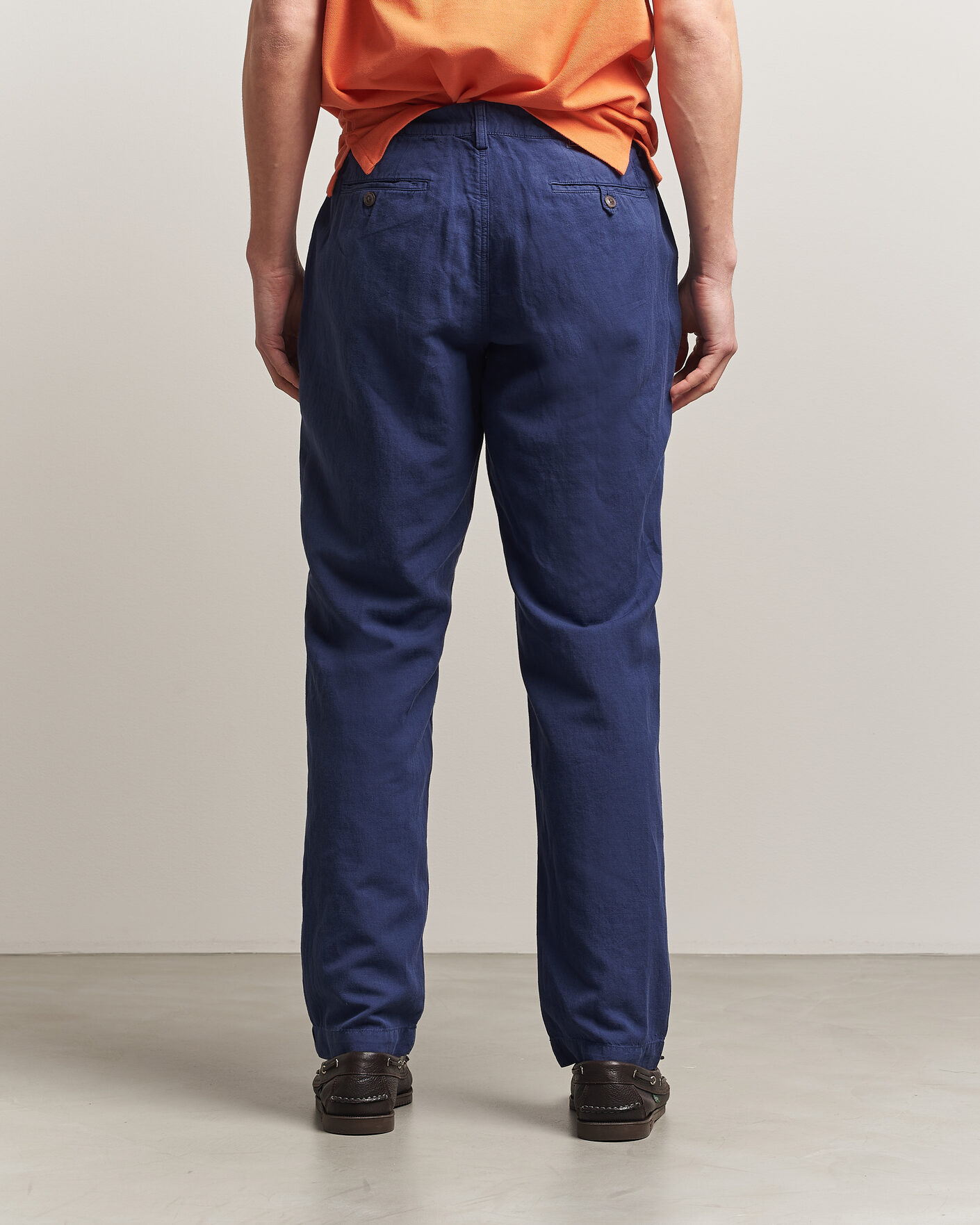 Homme | Pantalons | Polo Ralph Lauren | Linen Cotton Pants New Classic Navy