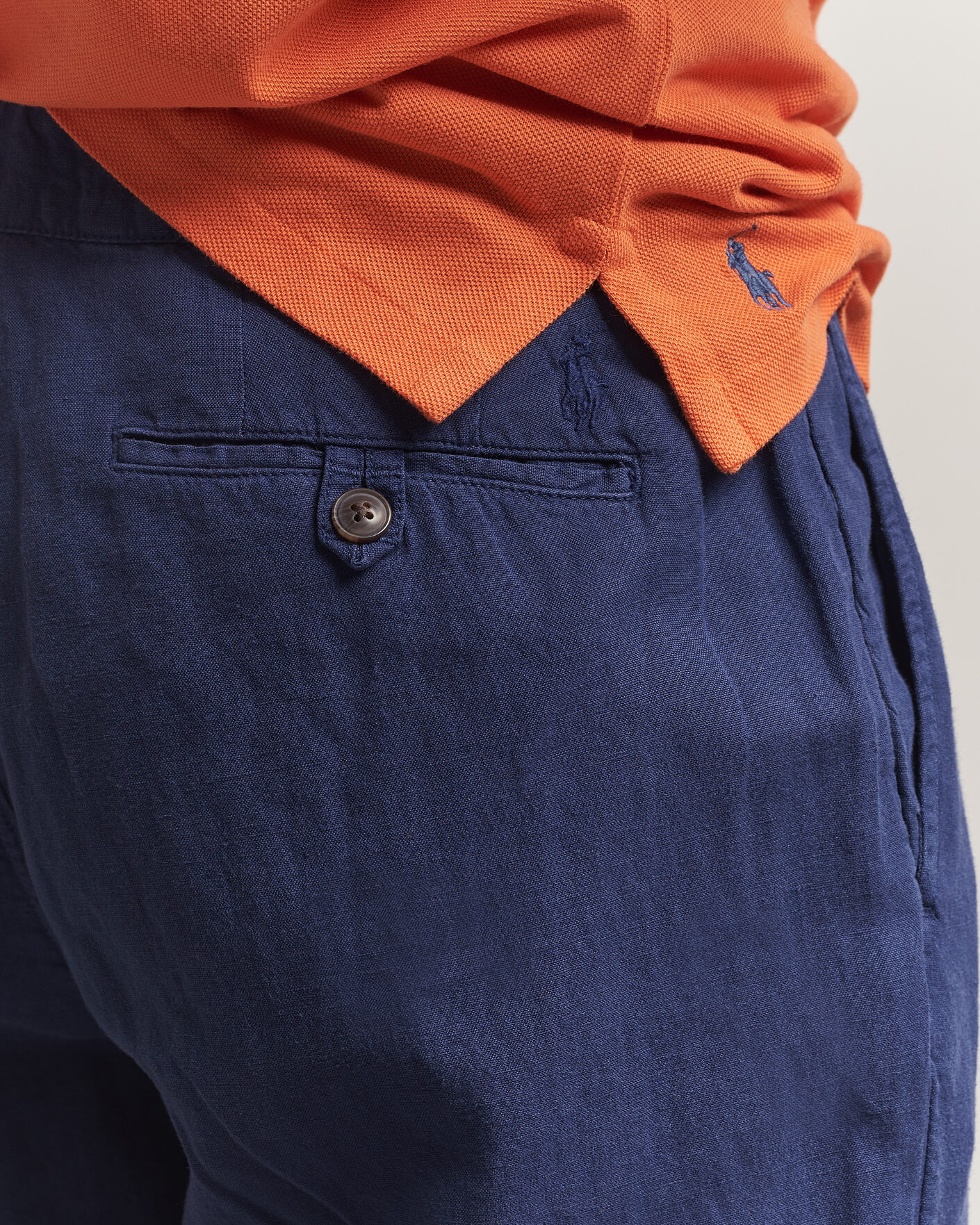 Homme | Pantalons | Polo Ralph Lauren | Linen Cotton Pants New Classic Navy