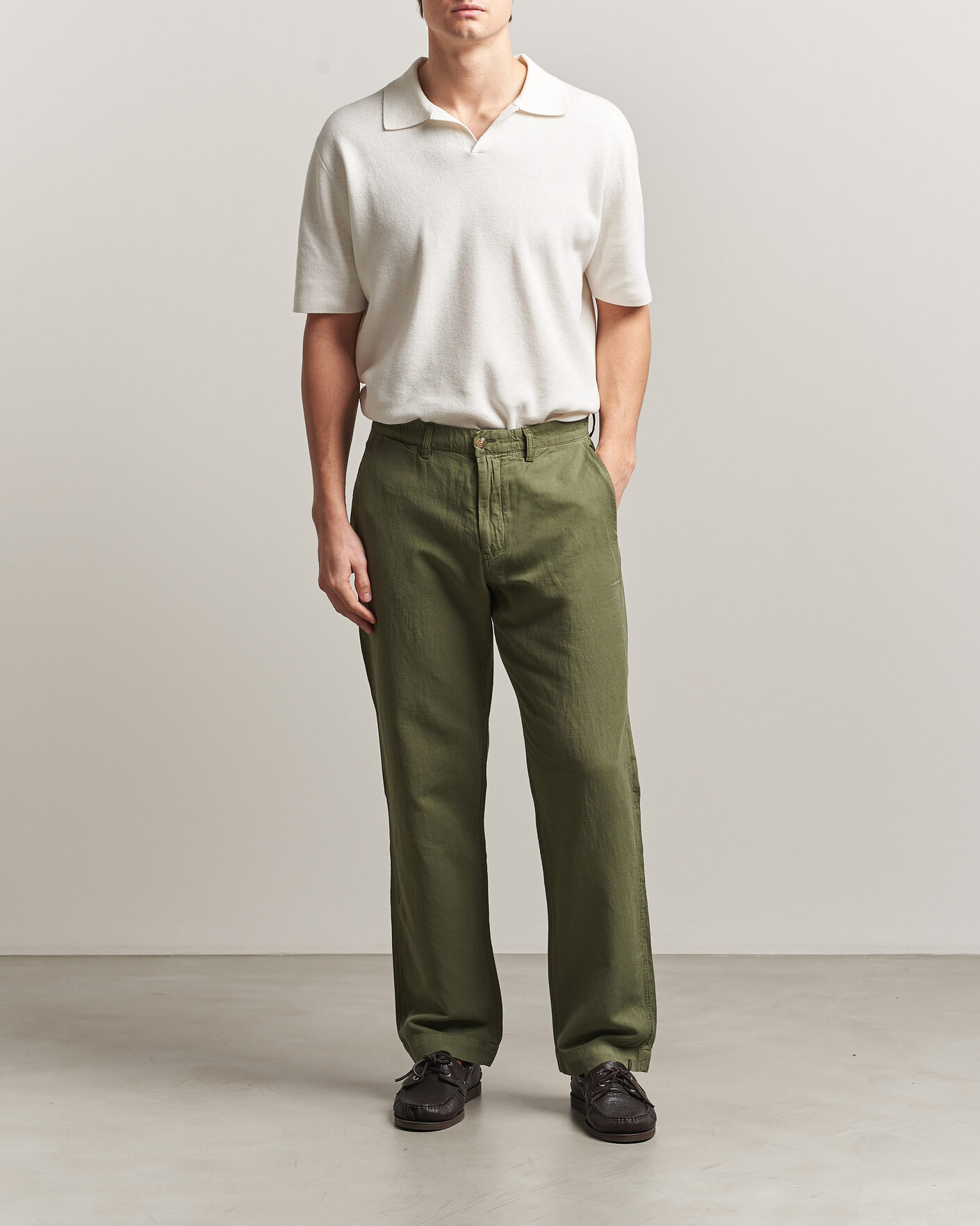Homme | Pantalons | Polo Ralph Lauren | Linen Cotton Pants Garden Trail