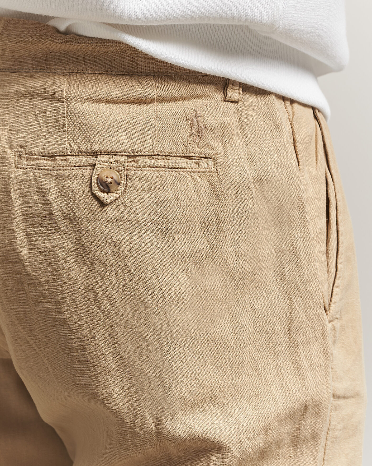 Homme | Pantalons | Polo Ralph Lauren | Linen Cotton Pants Coastal Beige
