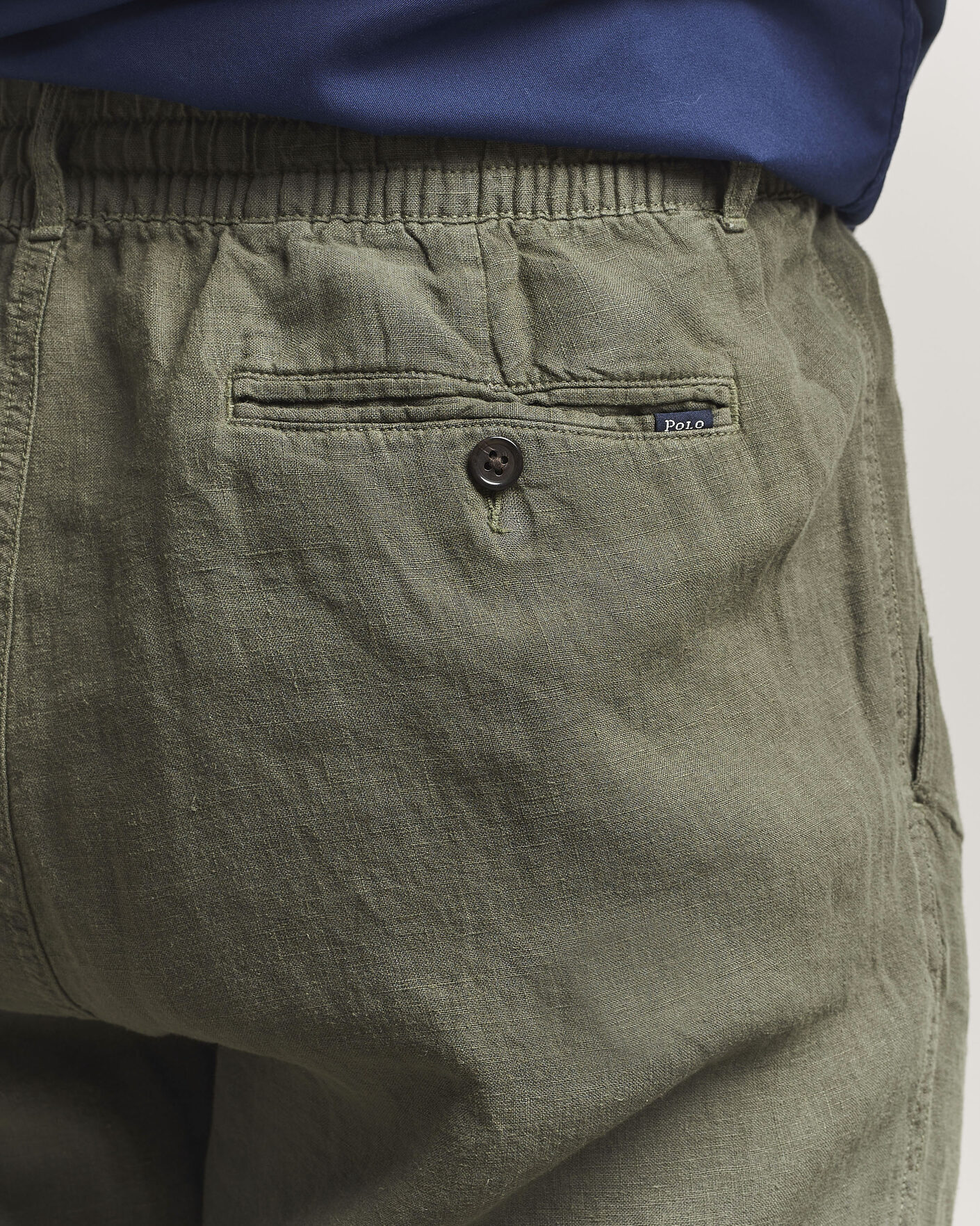 Homme | Pantalons | Polo Ralph Lauren | Prepster Linen Trousers New Olive