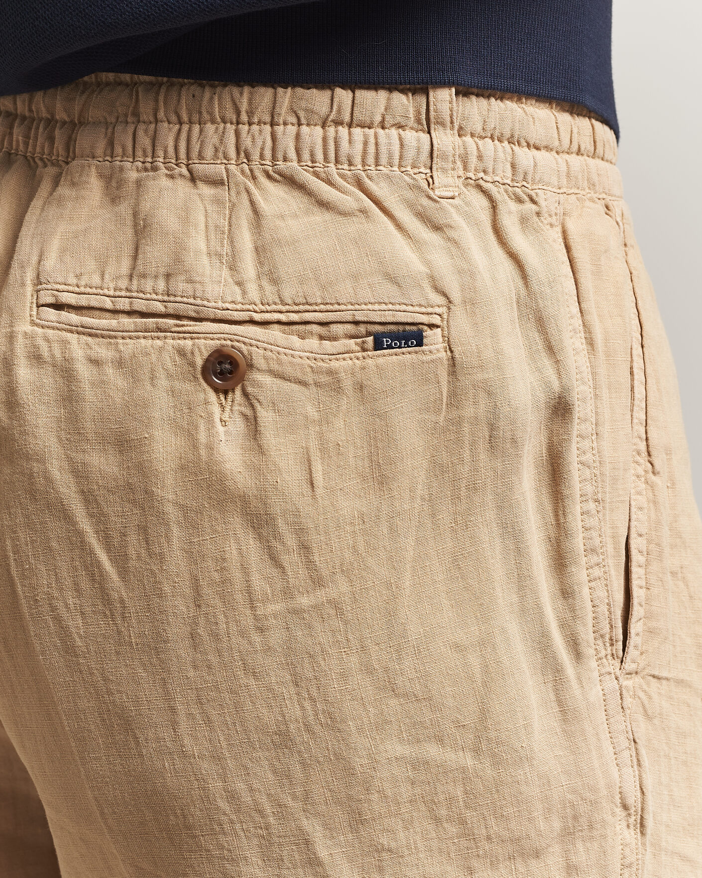 Homme | Pantalons | Polo Ralph Lauren | Prepster Linen Trousers Classic Khaki