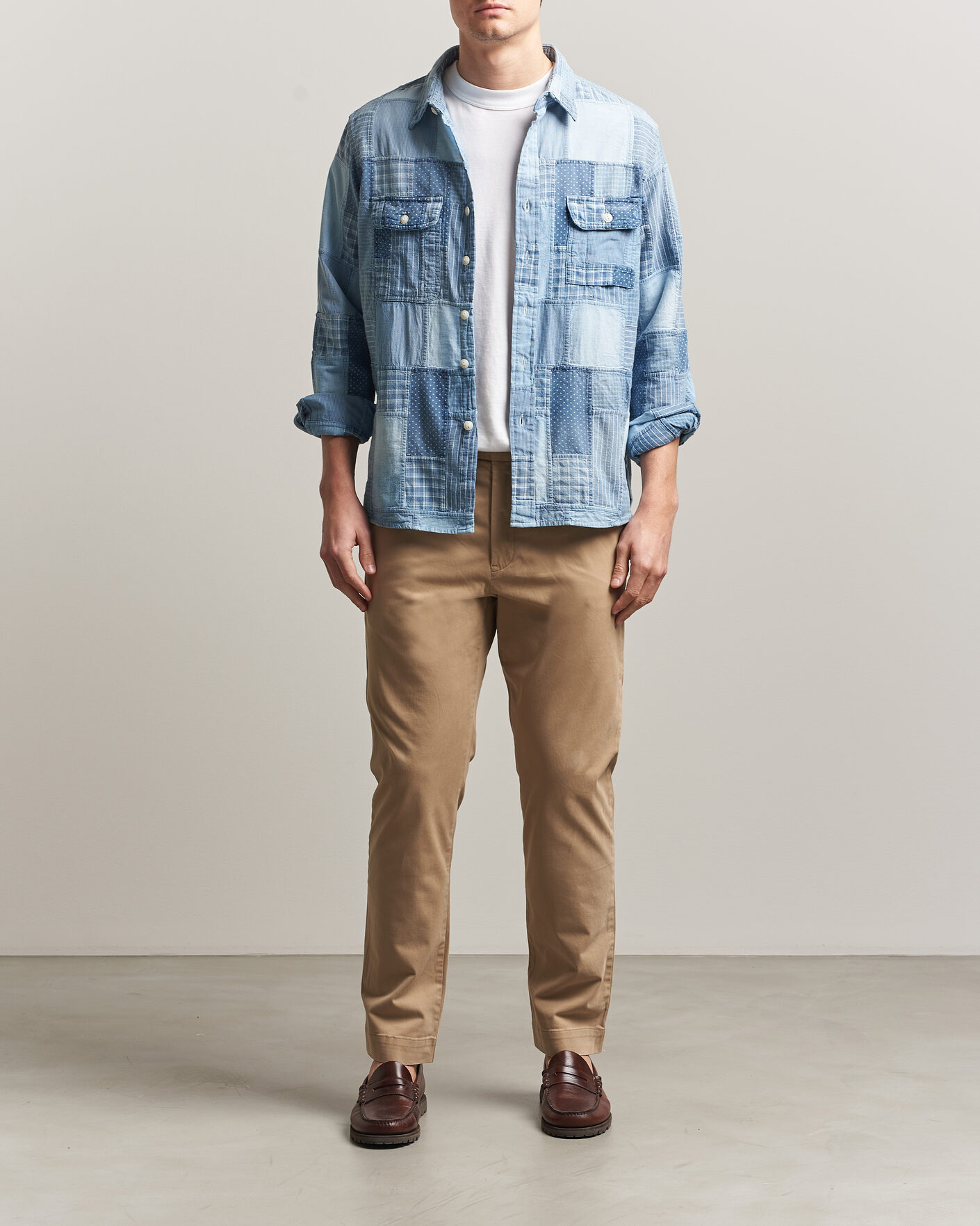 Homme | Pantalons | Polo Ralph Lauren | Jarrett Satin Chinos Khaki Hill