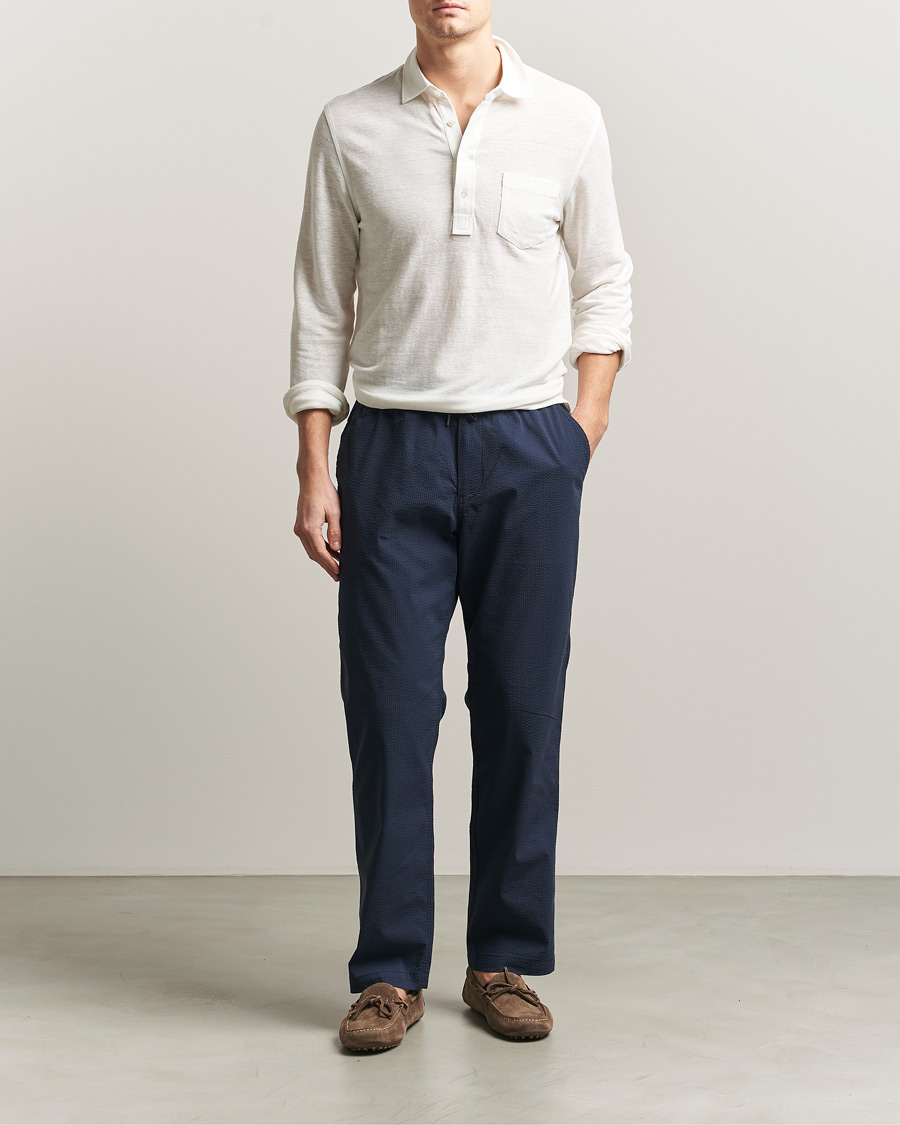 Homme | Pantalons | Polo Ralph Lauren | Seersucker Pants Newport Navy