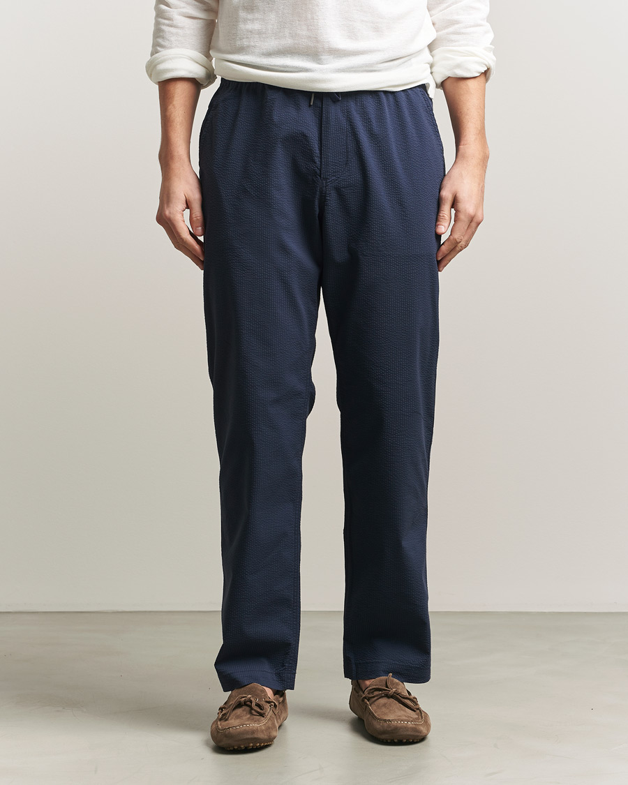 Homme | Pantalons | Polo Ralph Lauren | Seersucker Pants Newport Navy