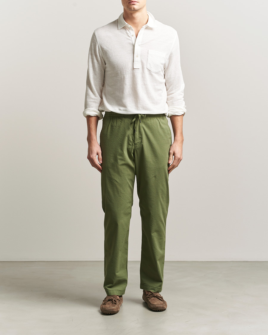 Homme | Pantalons | Polo Ralph Lauren | Seersucker Pants Supply Olive