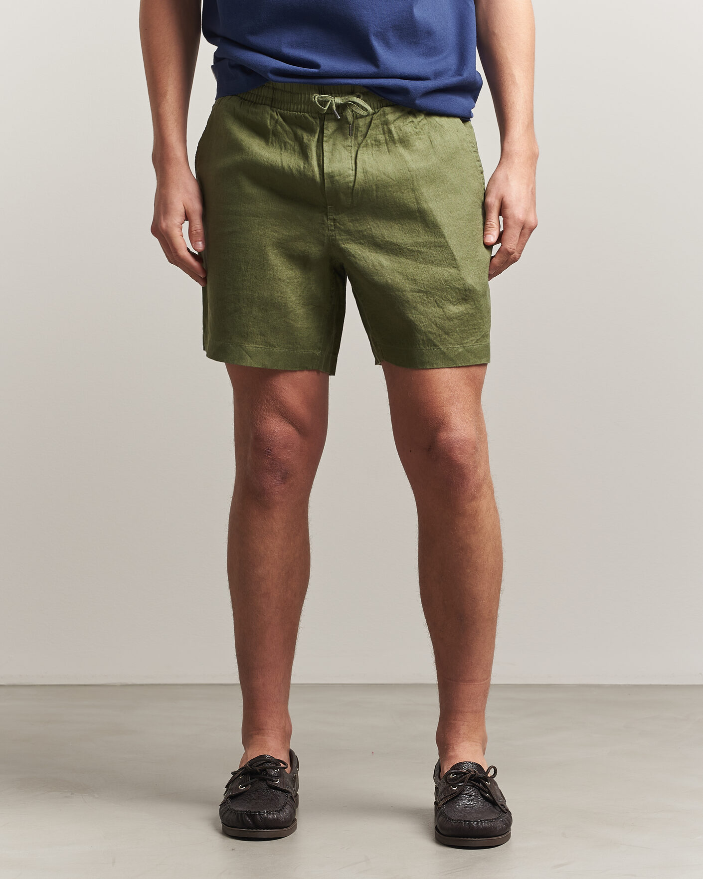 Homme | Shorts | Polo Ralph Lauren | Dyed Linen Shorts Garden Trail