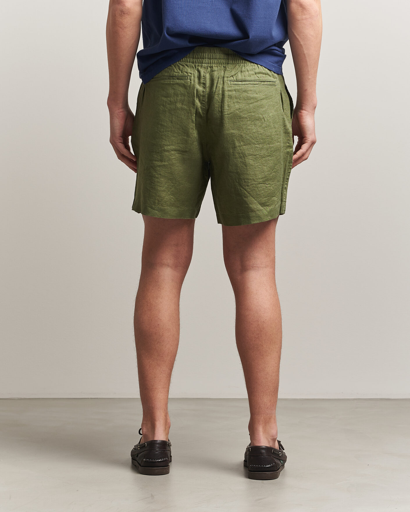Homme | Shorts | Polo Ralph Lauren | Dyed Linen Shorts Garden Trail