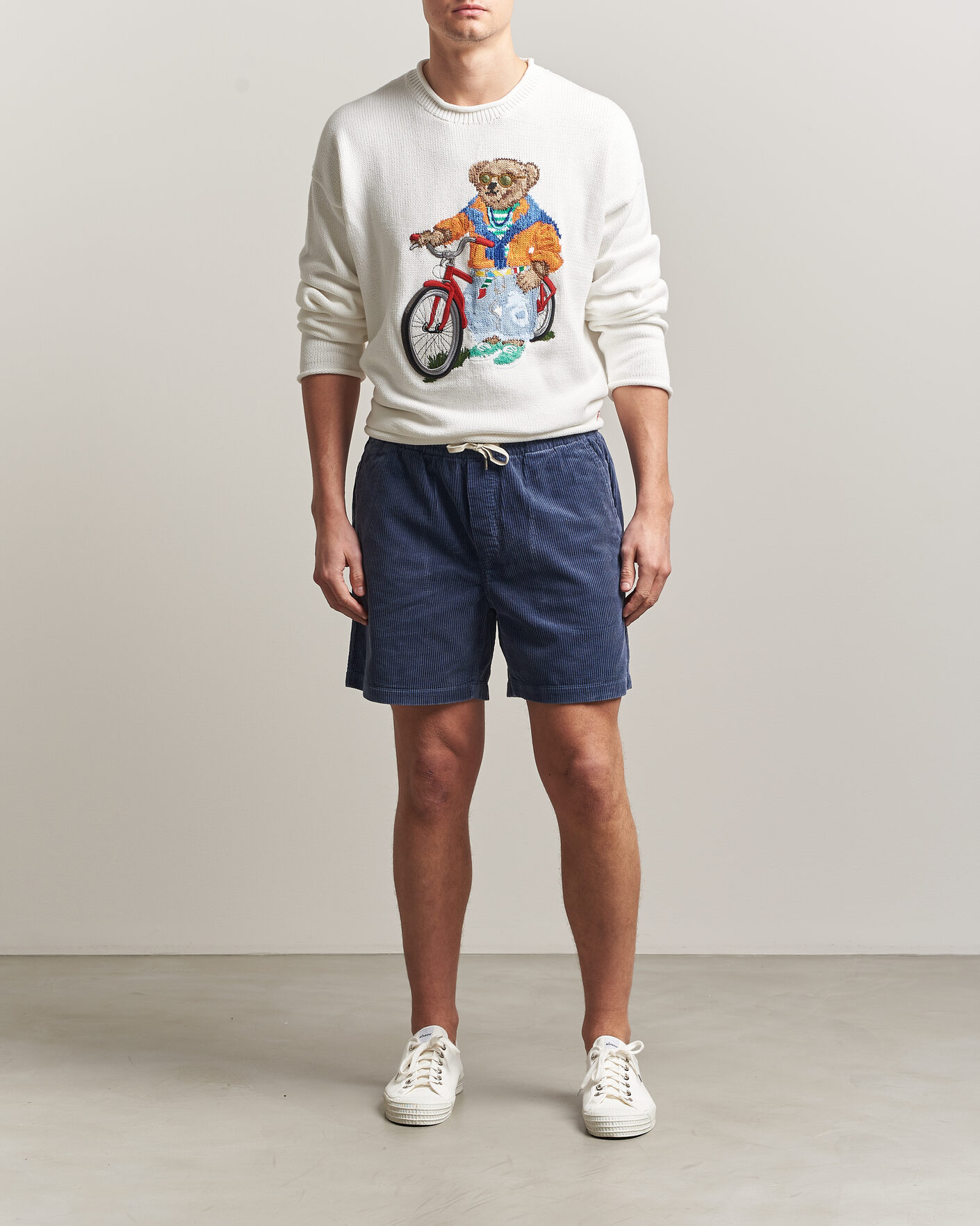 Homme | Shorts | Polo Ralph Lauren | Corduroy Shorts Boston Navy