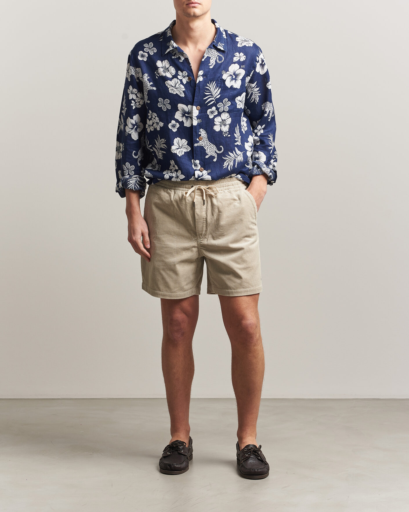 Homme | Shorts | Polo Ralph Lauren | Corduroy Shorts Khaki Stone