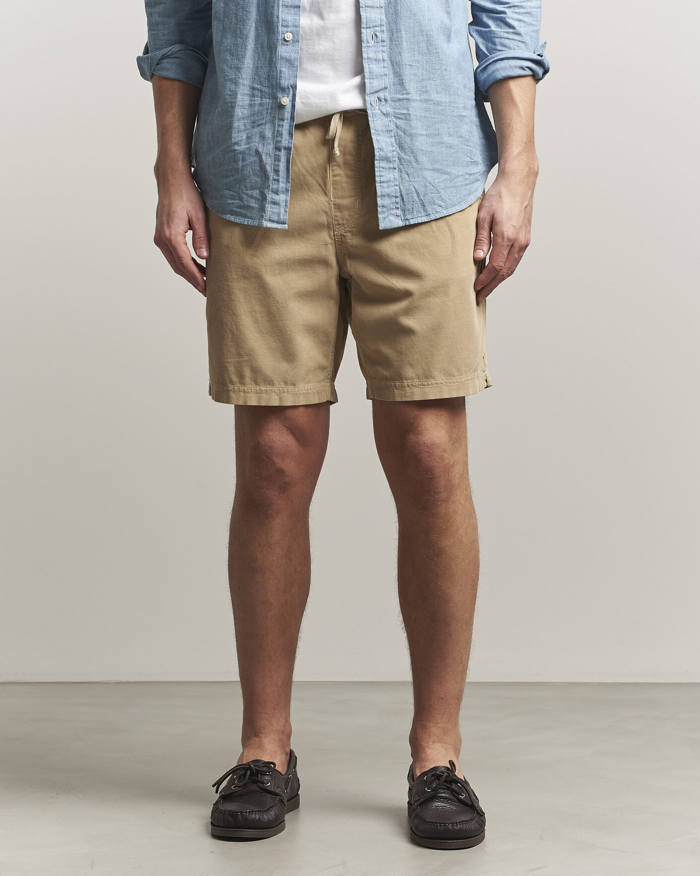 Homme | Shorts | Polo Ralph Lauren | Wale Cord Shorts Paddock Tan