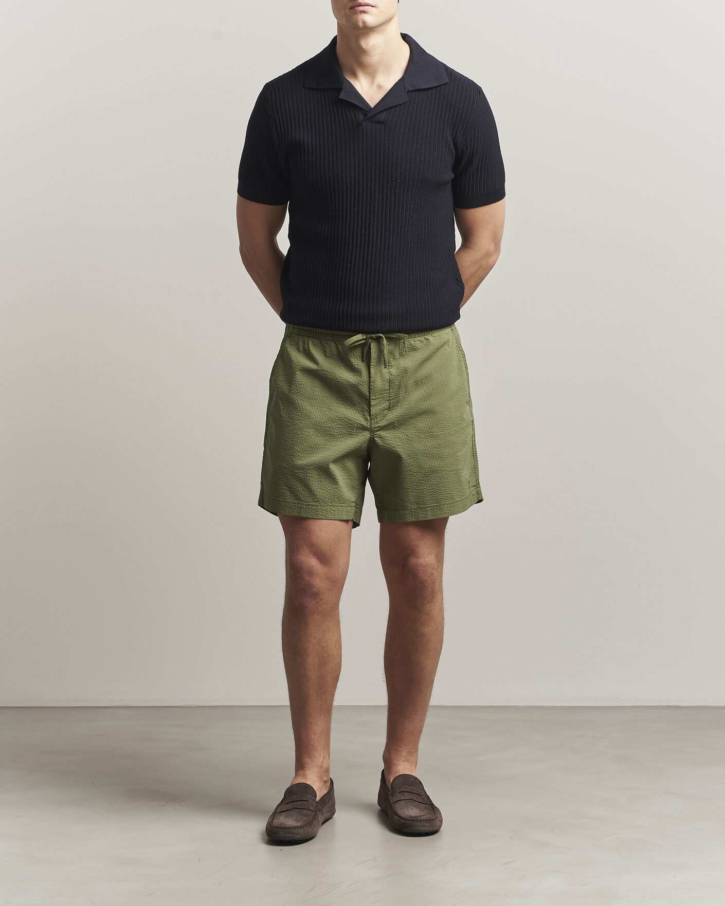 Homme | Shorts | Polo Ralph Lauren | Seersucker Shorts Supply Olive