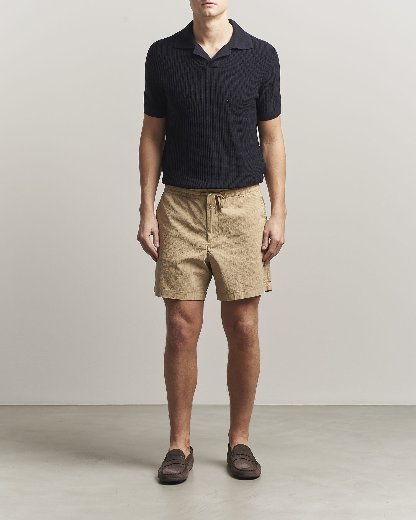 Homme | Shorts | Polo Ralph Lauren | Seersucker Shorts Coastal Beige