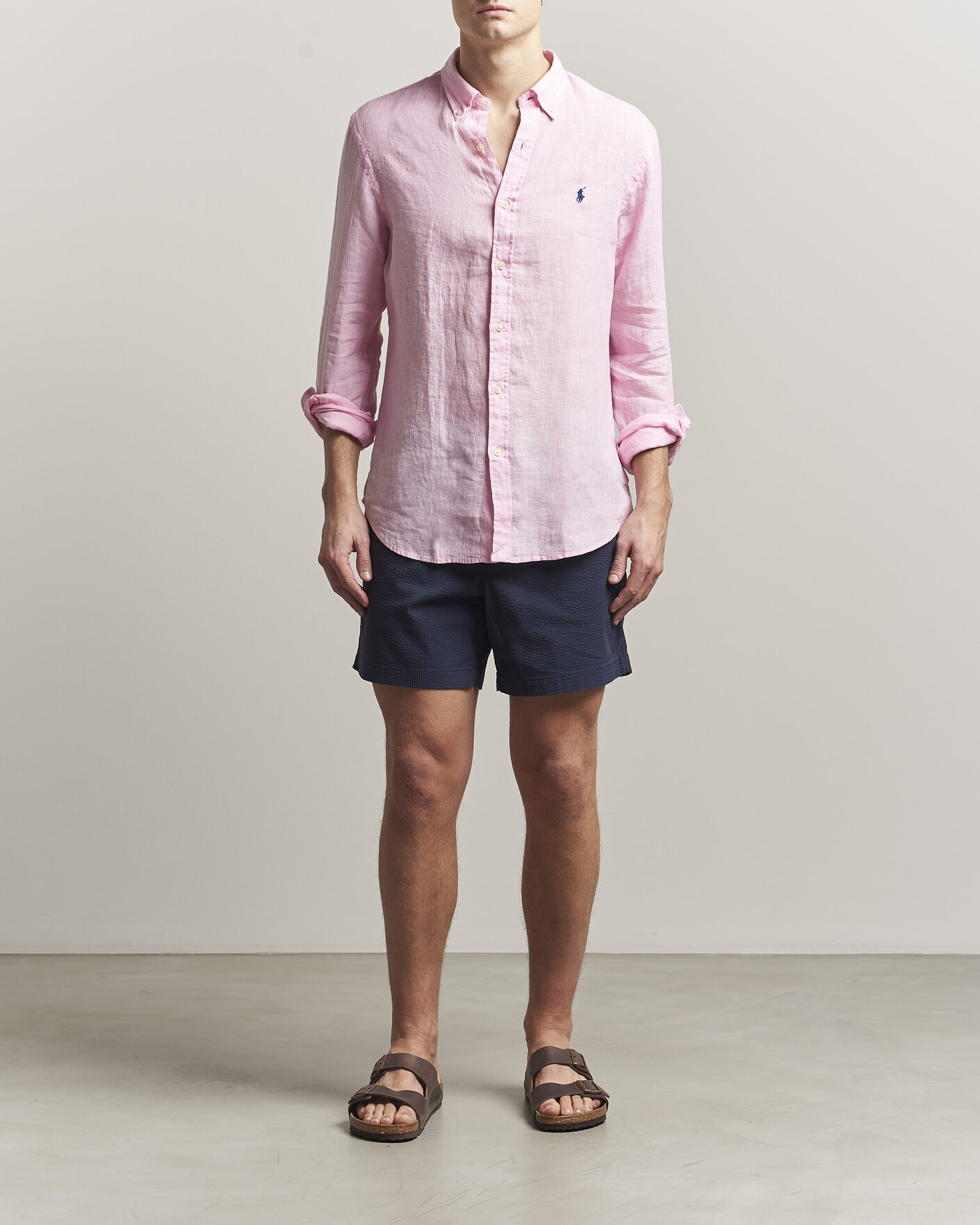 Homme | Shorts | Polo Ralph Lauren | Seersucker Shorts Newport Navy