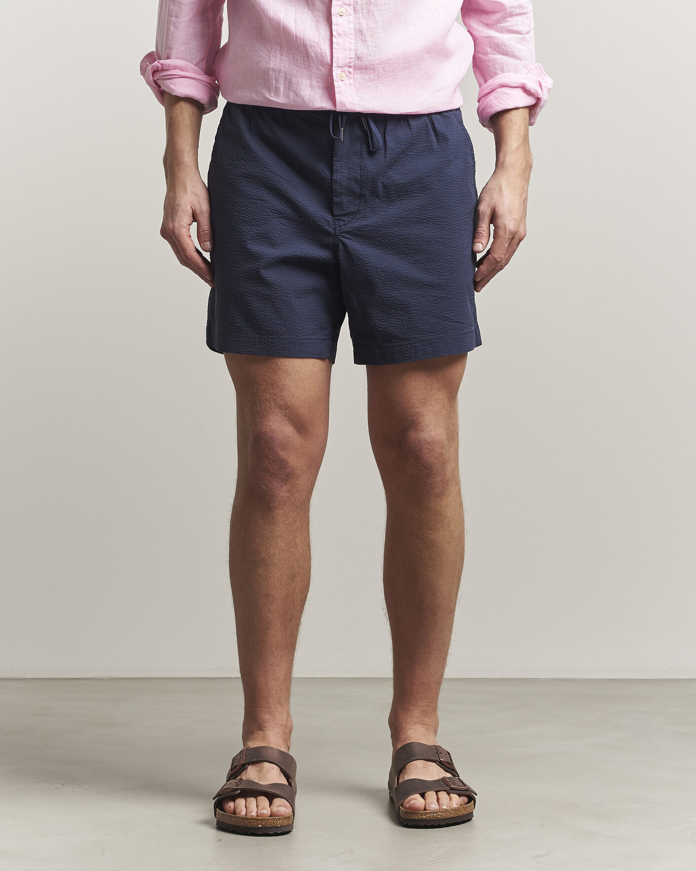 Homme | Shorts | Polo Ralph Lauren | Seersucker Shorts Newport Navy