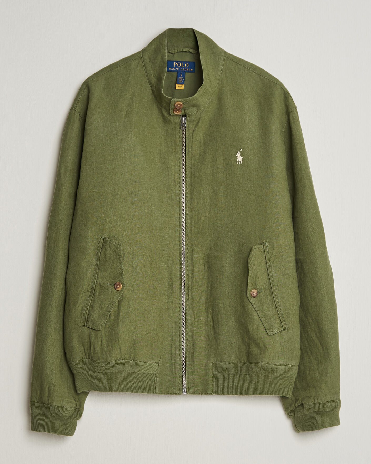 Homme | Manteaux Et Vestes | Polo Ralph Lauren | Linen Herringbone Windbreaker Garden Trail