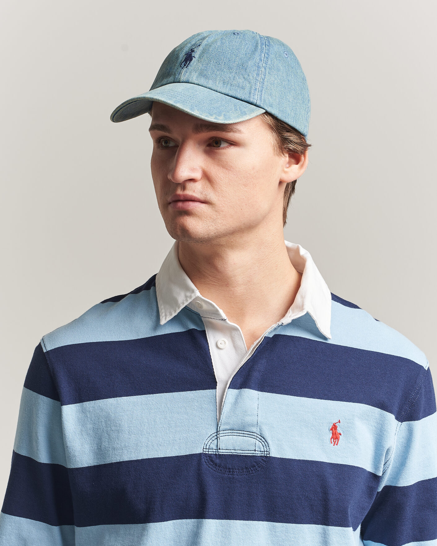 Homme | Bobs Et Casquettes | Polo Ralph Lauren | Denim Cap Light Wash