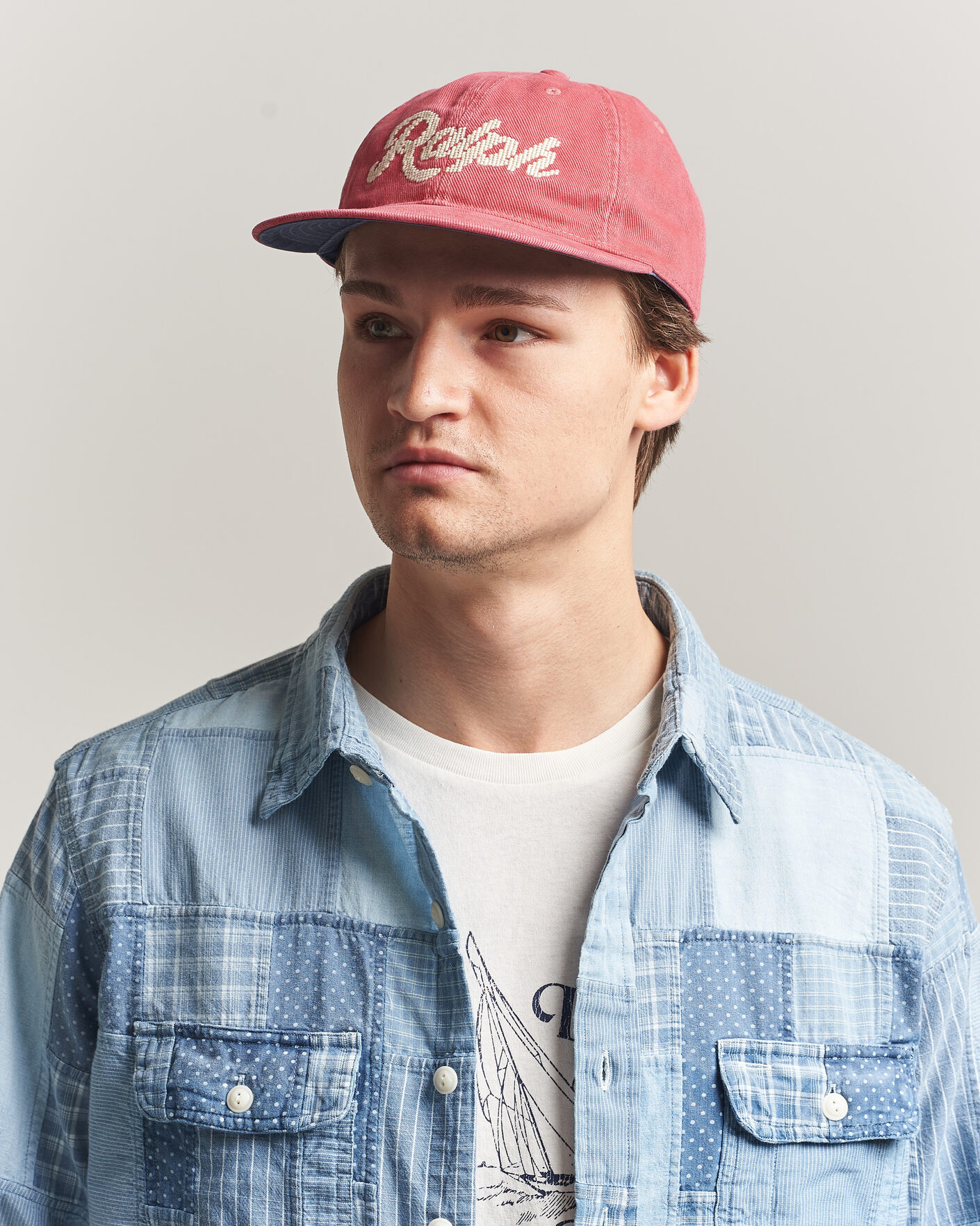 Homme | Bobs Et Casquettes | Polo Ralph Lauren | Cotton Twill Logo Cap Nantucket Red