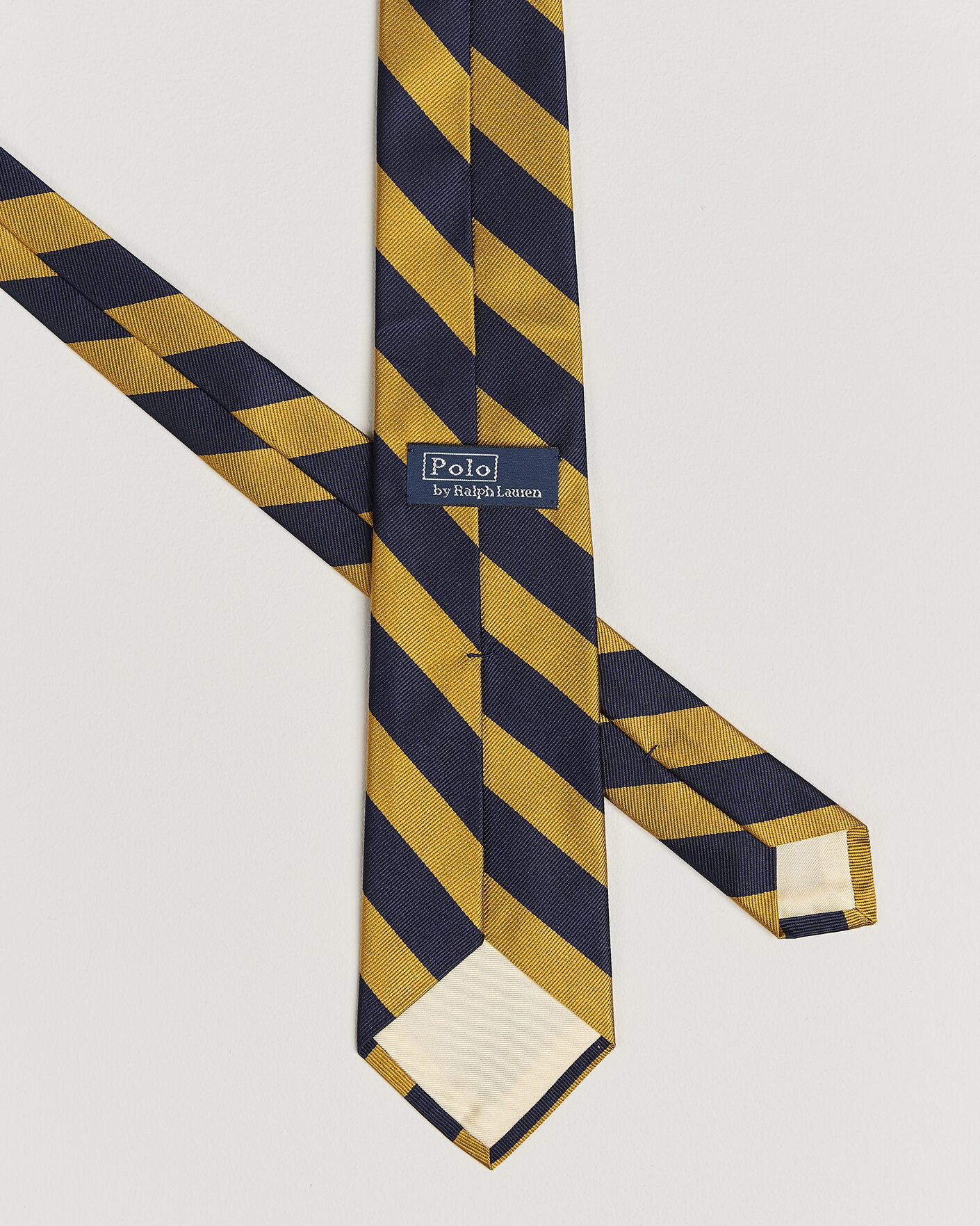 Homme | Cravates | Polo Ralph Lauren | Striped Club Tie Navy/Gold